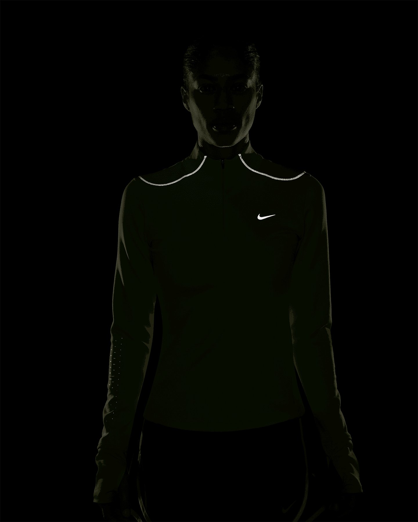 Maglia running NIKE SWIFT REFLEX LS W - Giallo - 3 | Cisalfa Sport