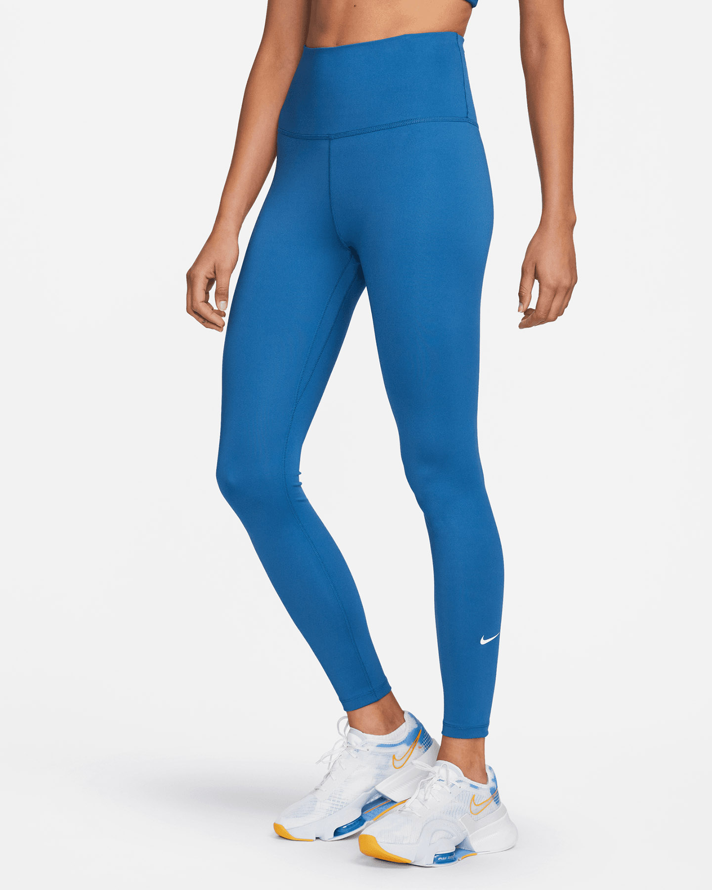 Leggings NIKE SMALL LOGO W - Blu royal - 0 | Cisalfa Sport