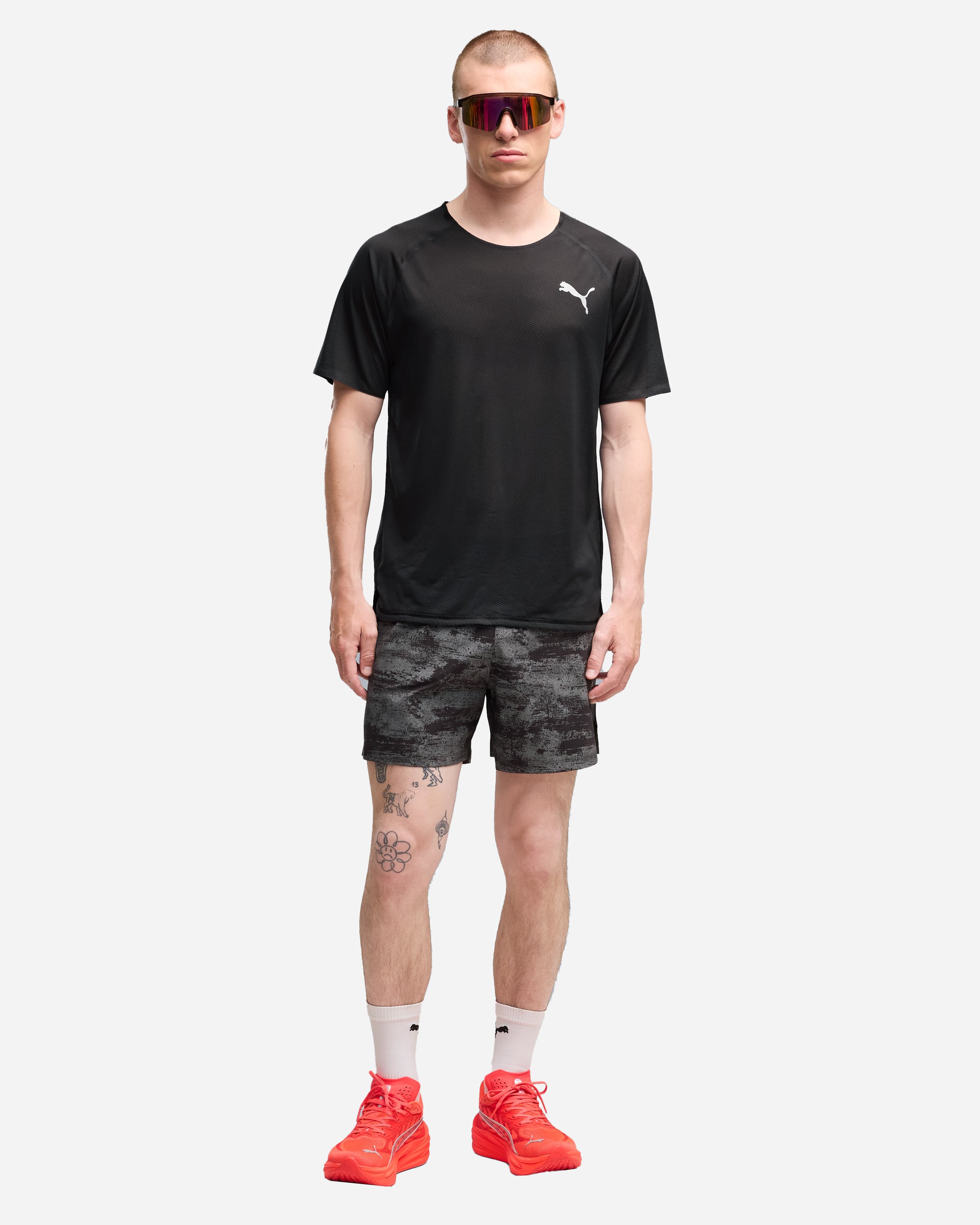 Short running PUMA DREAMRUN 5 M - Nero - 4 | Cisalfa Sport
