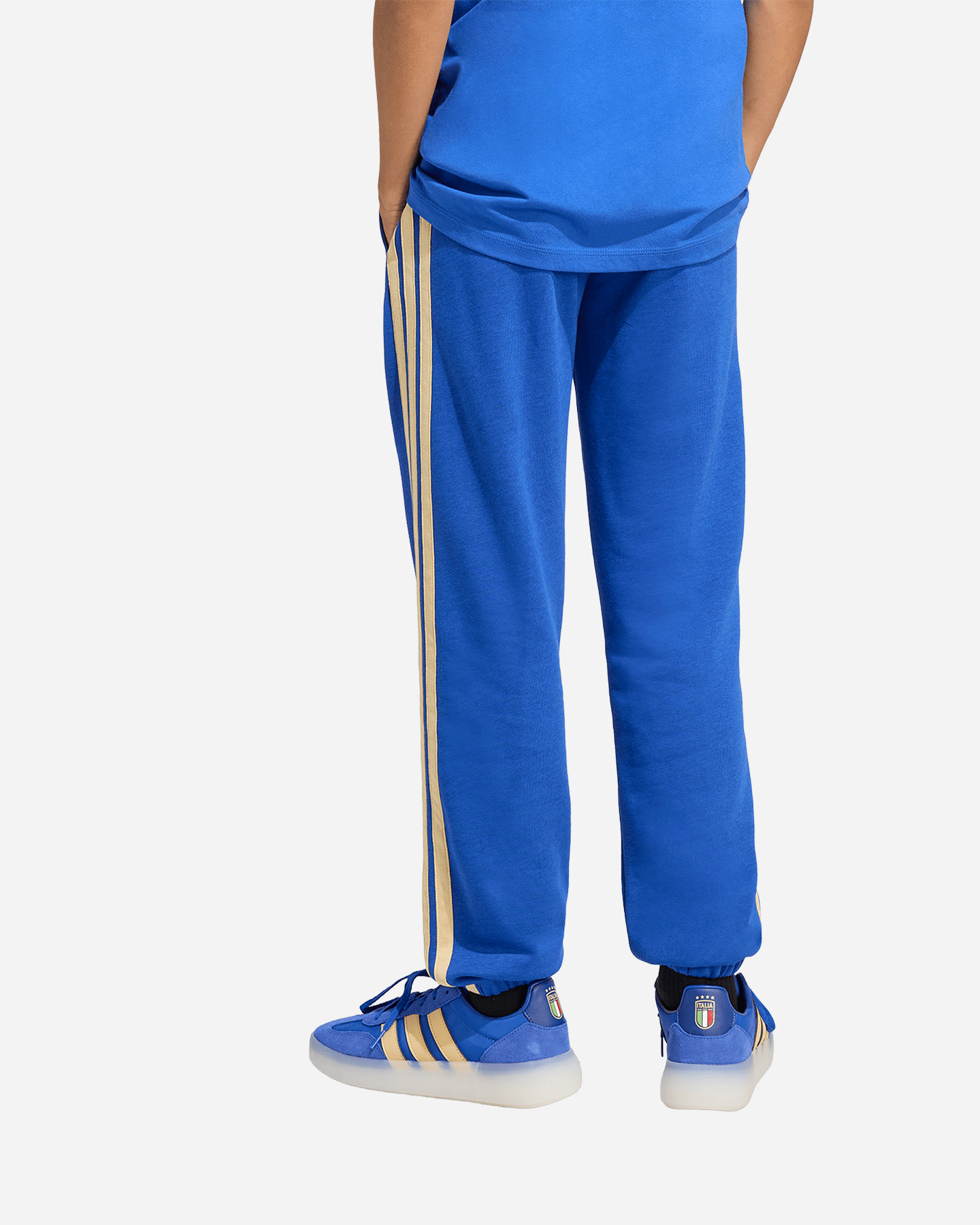 Abbigliamento calcio ufficiale ADIDAS ITALIA FIGC JR - Blu - 2 | Cisalfa Sport