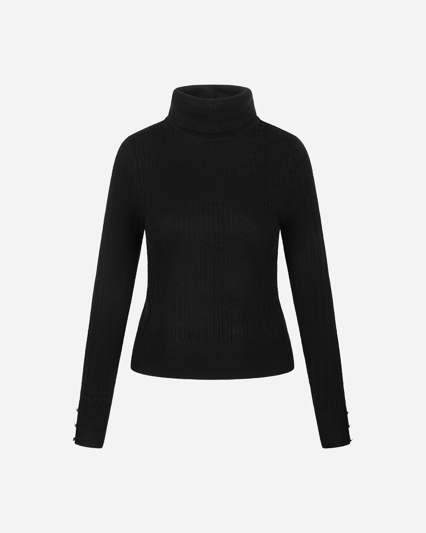 Only Lea Trecce W - Maglione - Donna - Nero