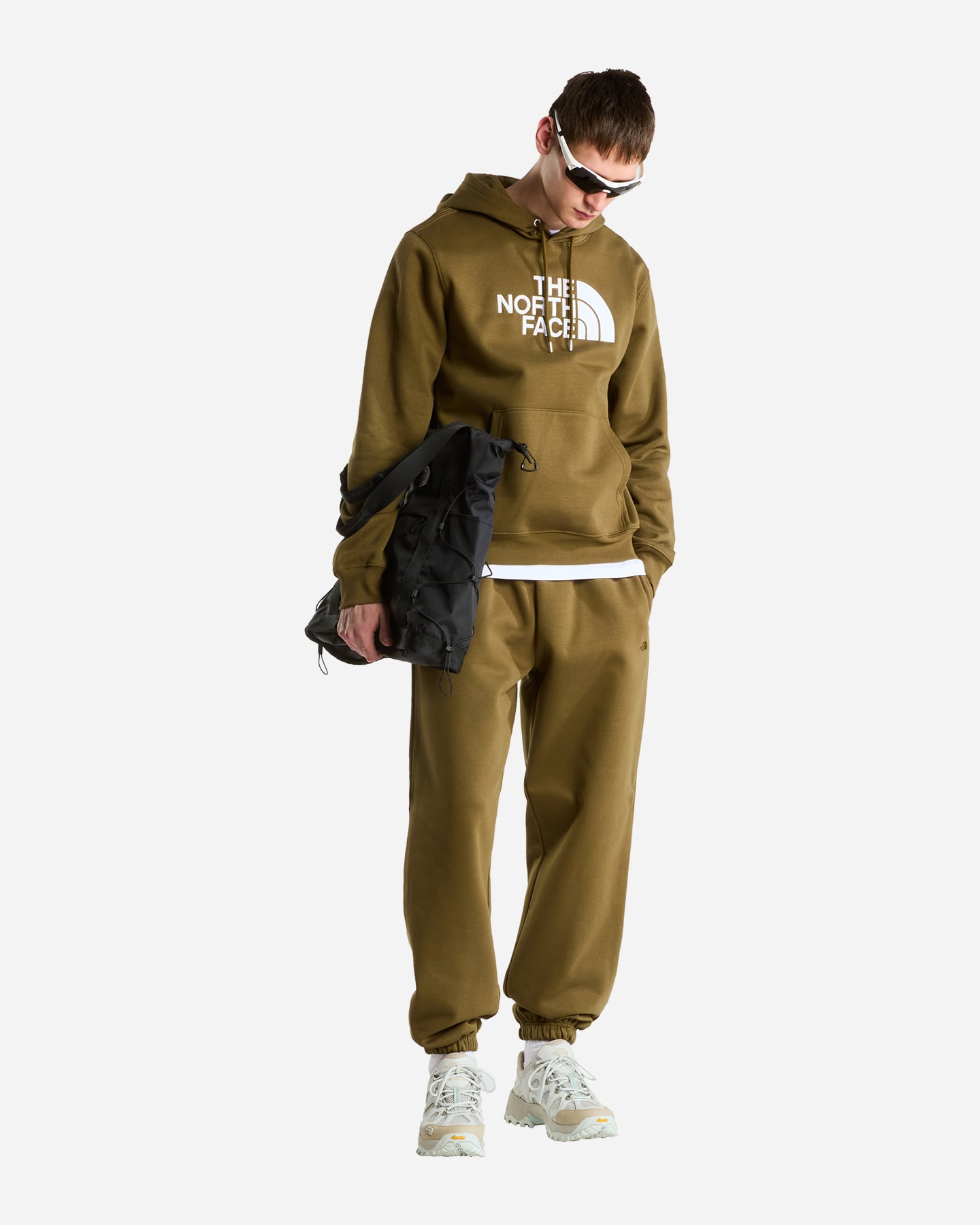 Felpa THE NORTH FACE ESSENTIAL DREW PEAK M - Marrone - 4 | Cisalfa Sport
