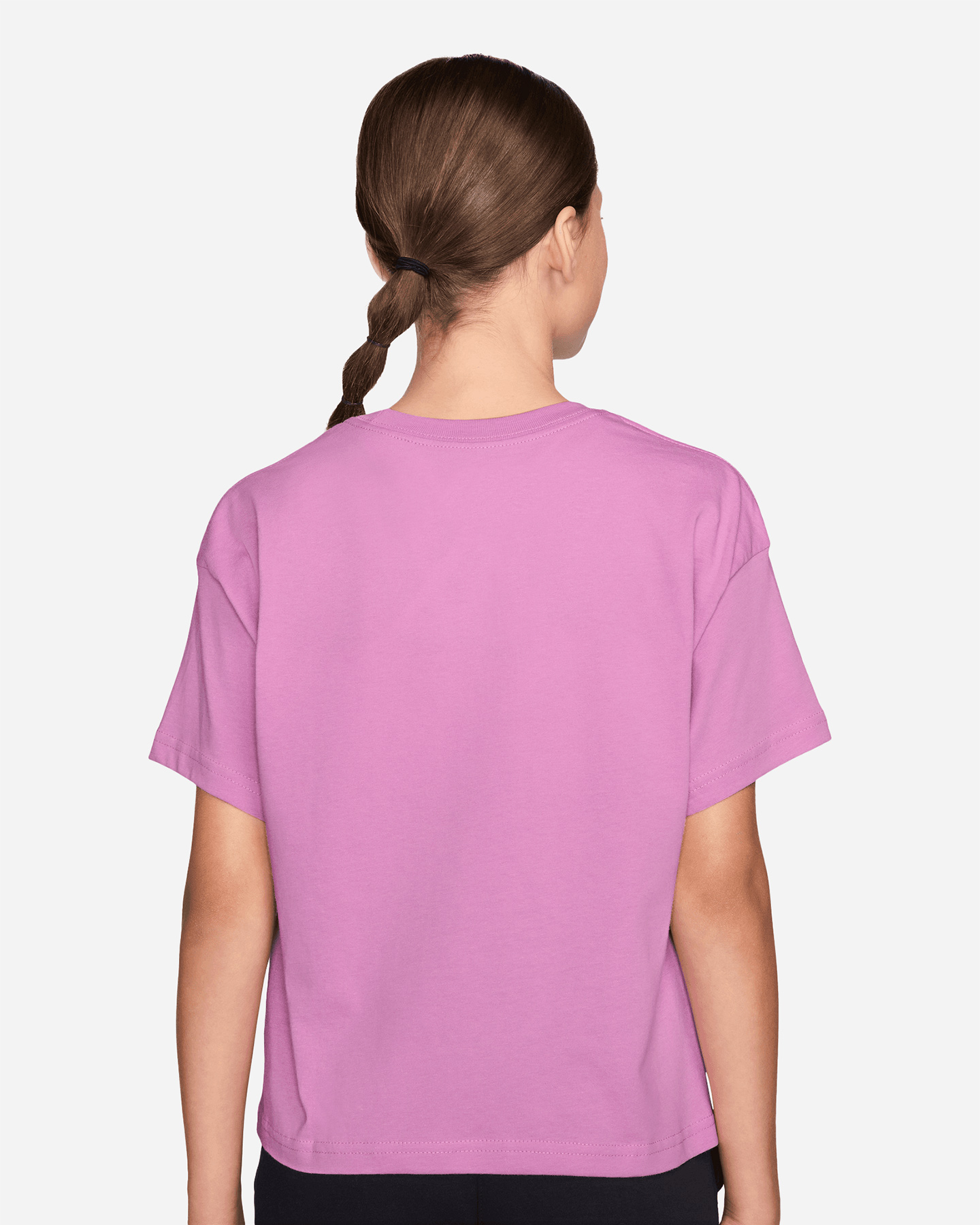 T-shirt NIKE BOXY SMALL LOGO JR - Viola - 1 | Cisalfa Sport