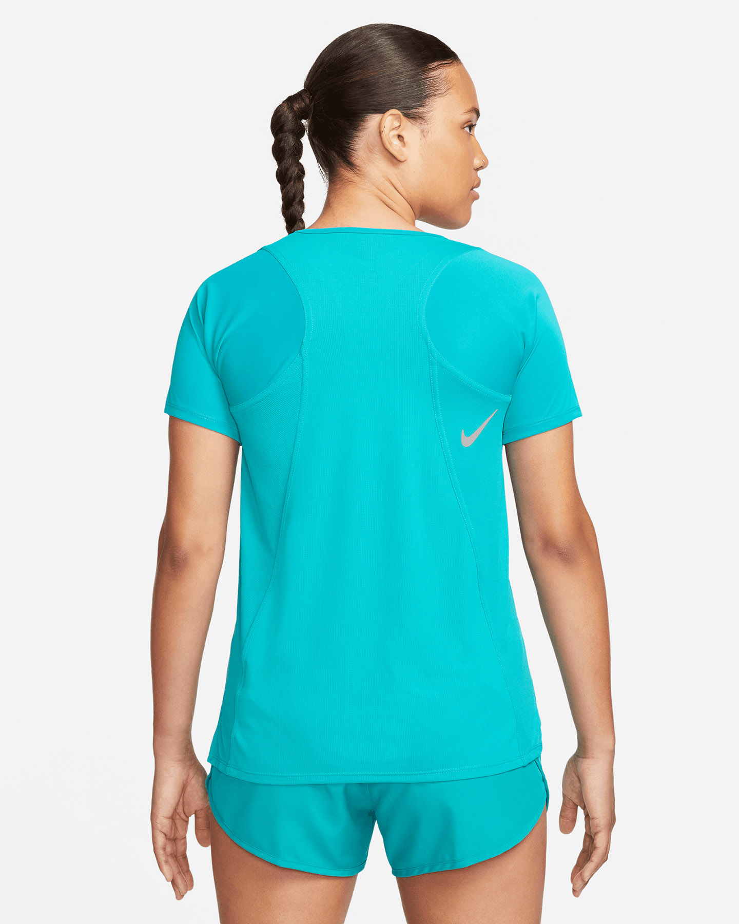 T-shirt running NIKE FAST DRI FIT W - Azzurro - 1 | Cisalfa Sport