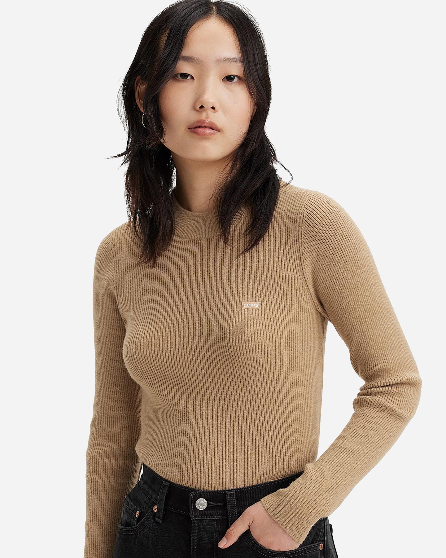 Maglione LEVI'S SMALL LOGO W - Beige - 2 | Cisalfa Sport