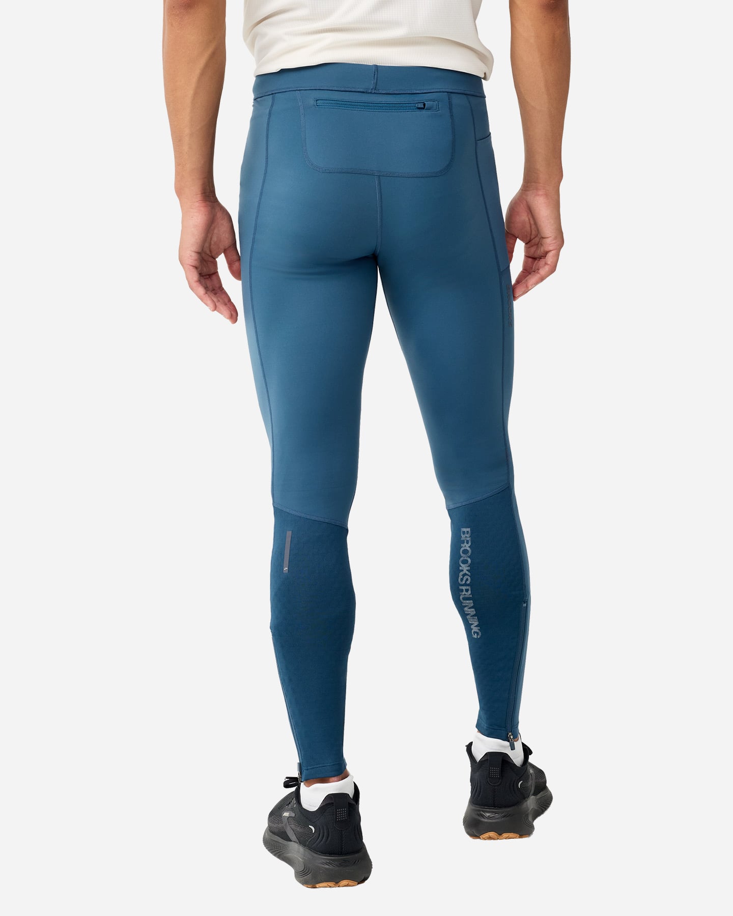 Fuseaux running BROOKS THERMAL REFLECTIVE M - Blu - 1 | Cisalfa Sport
