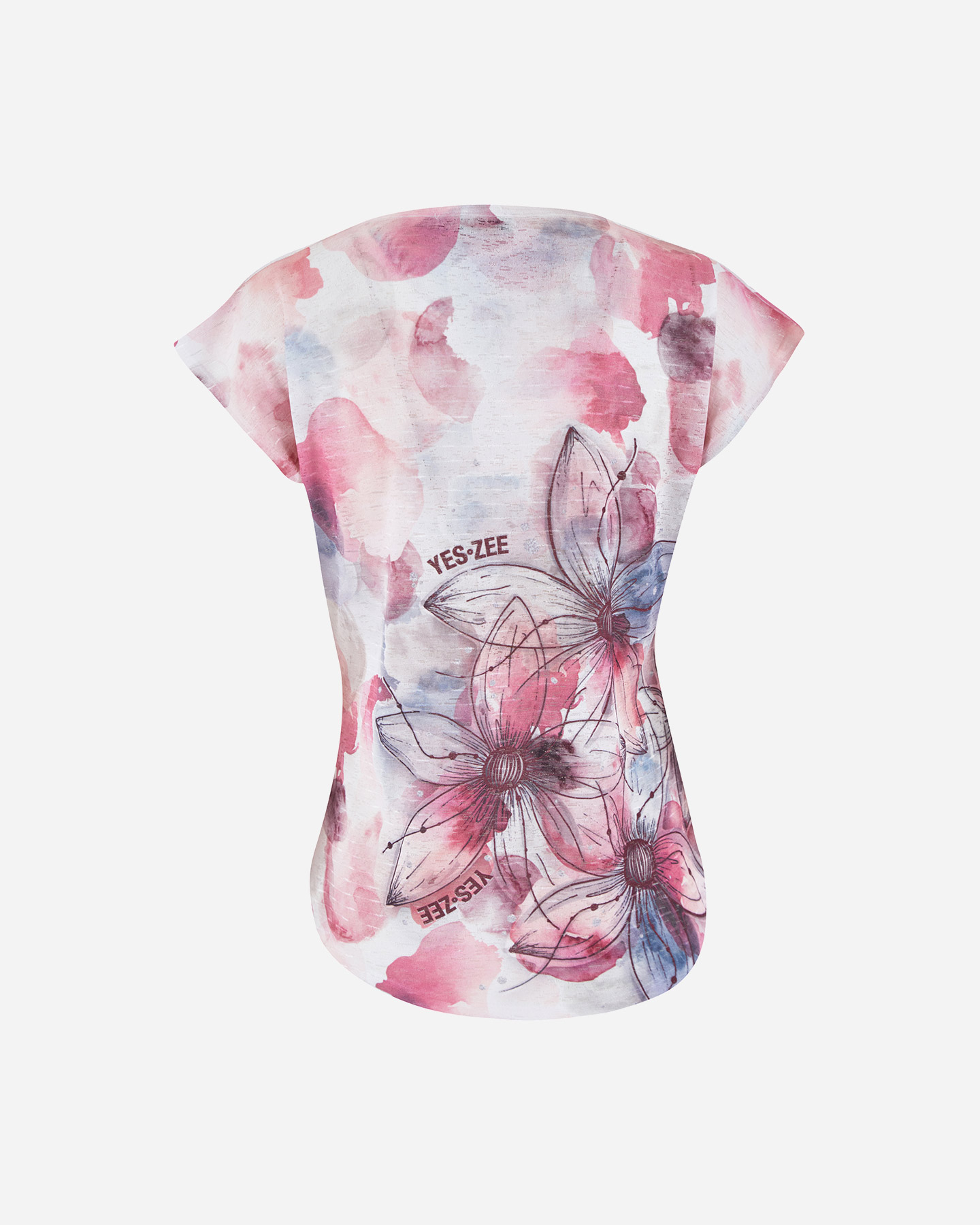 T-shirt YES ZEE SUBLIMATIC FLOWER W - 1 | Cisalfa Sport
