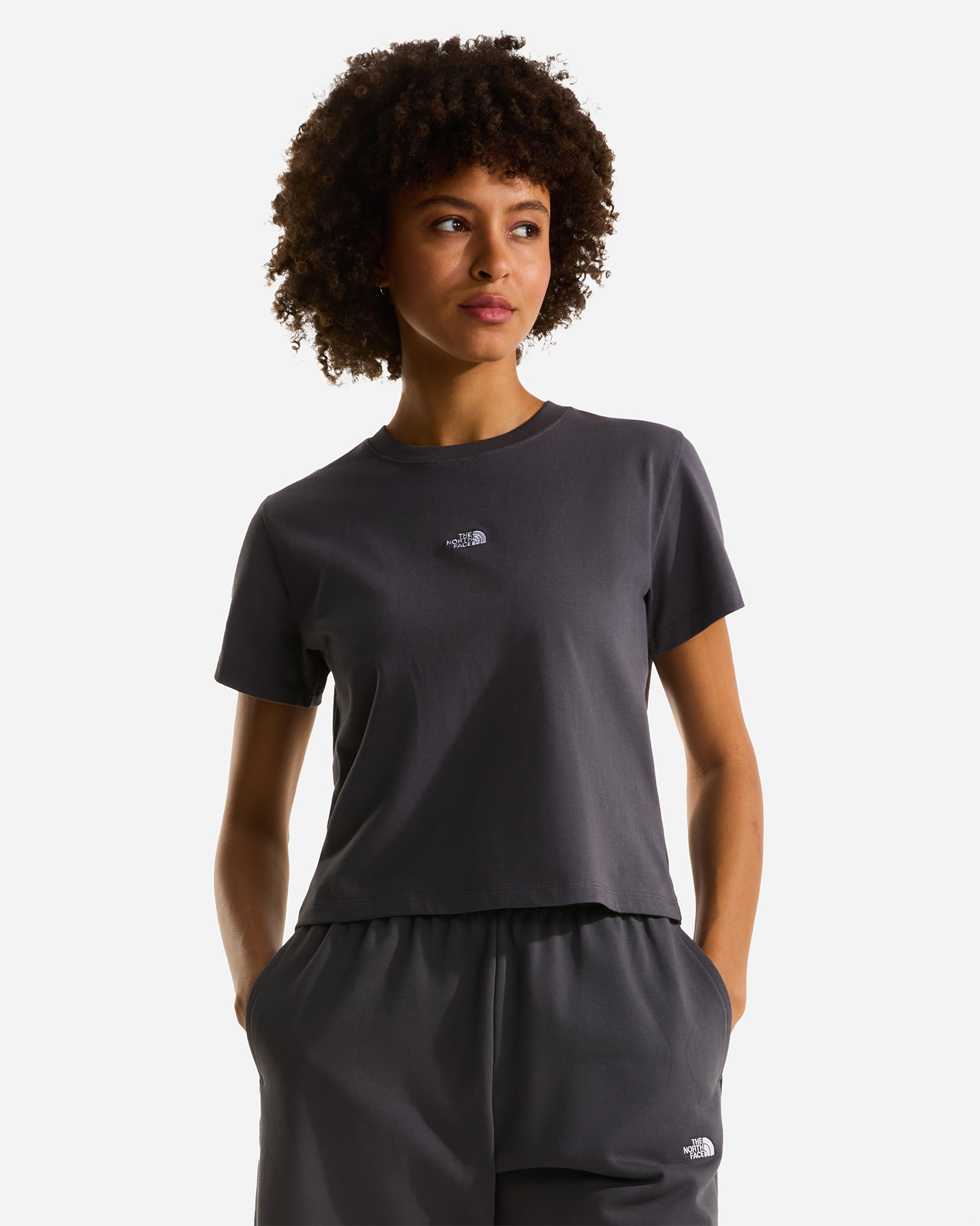 T-shirt THE NORTH FACE ESSENTIAL W - Grigio - 2 | Cisalfa Sport