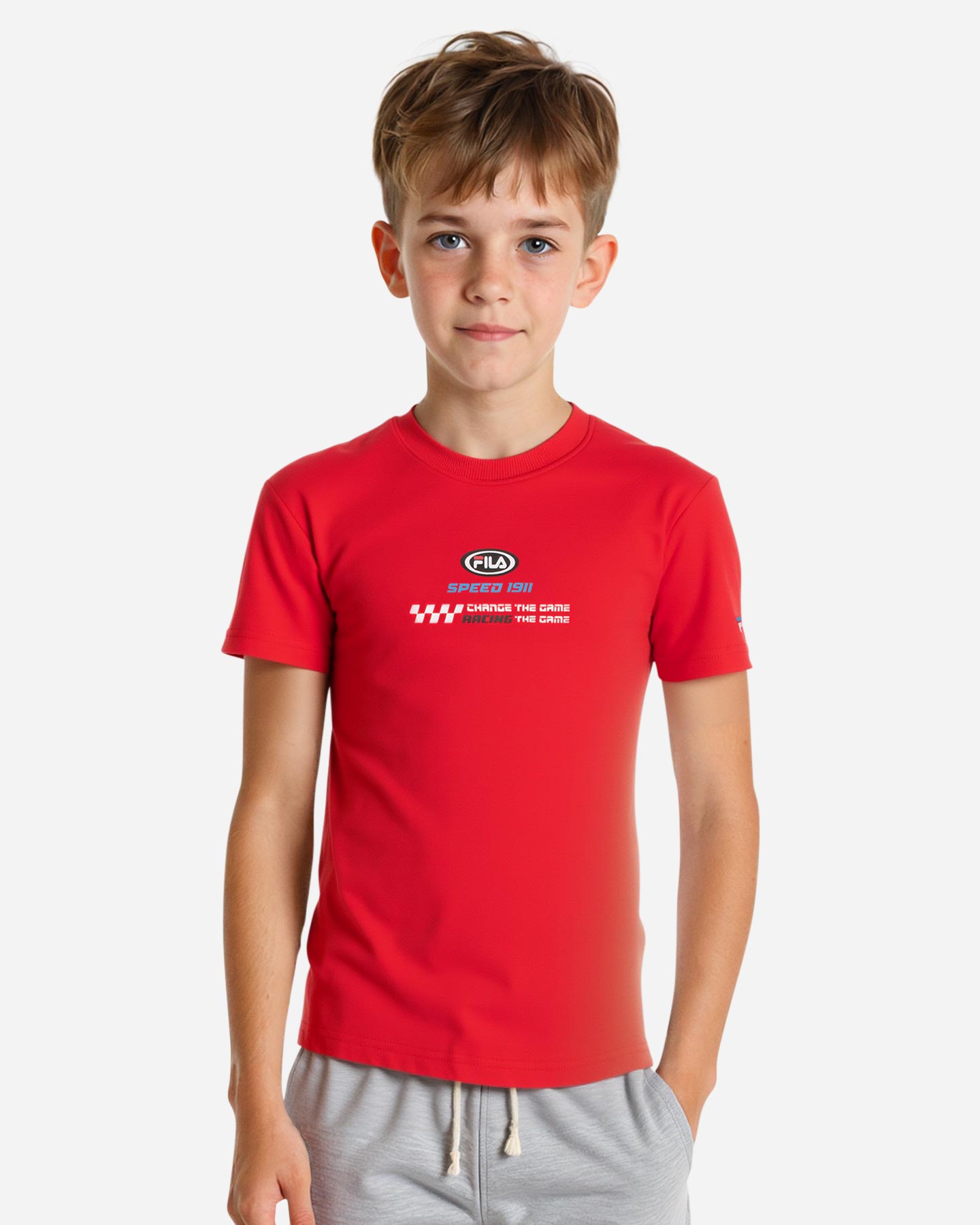 T-shirt FILA CONTEMPORARY STREET STYLE JR - Rosso - 3 | Cisalfa Sport