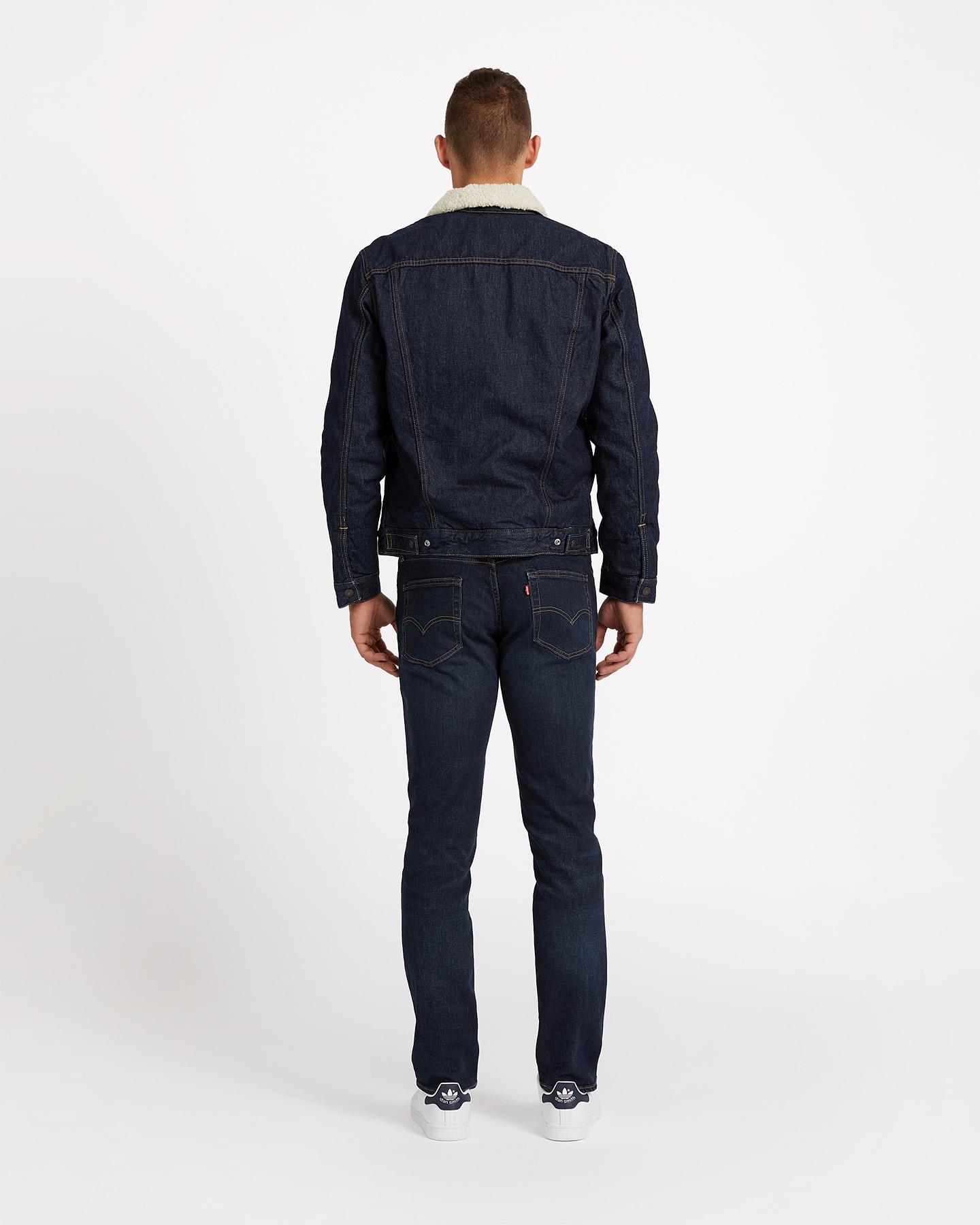 Giubbotto LEVI'S SHERPA TRUCKER JACKET M - Blu - 2 | Cisalfa Sport