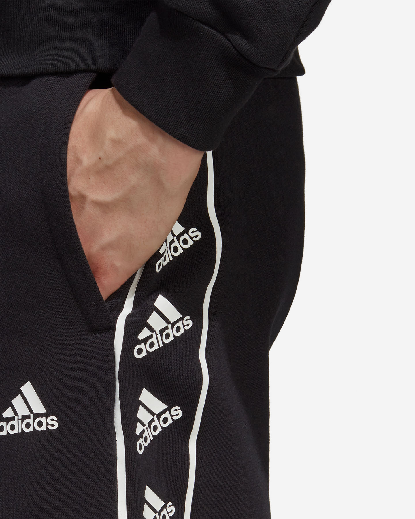 Pantaloncini ADIDAS BRAND LOVE M - Nero - 4 | Cisalfa Sport