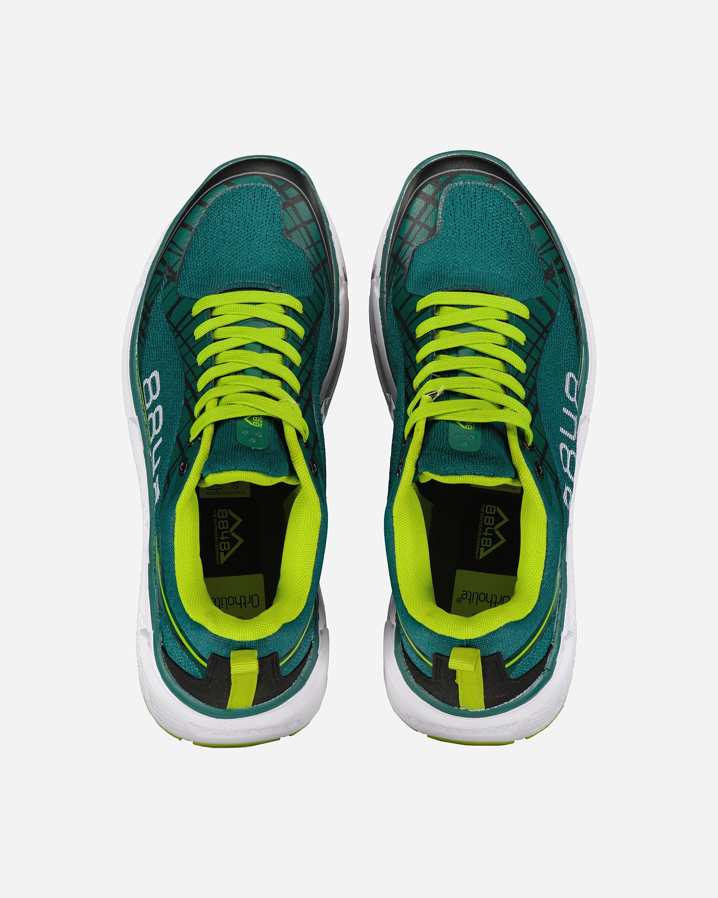 Scarpe trekking 8848 AMALFI KNIT M - Verde - 3 | Cisalfa Sport