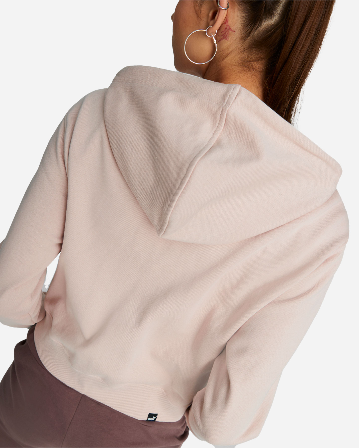 Felpa PUMA CROP FZ W - 9 | Cisalfa Sport