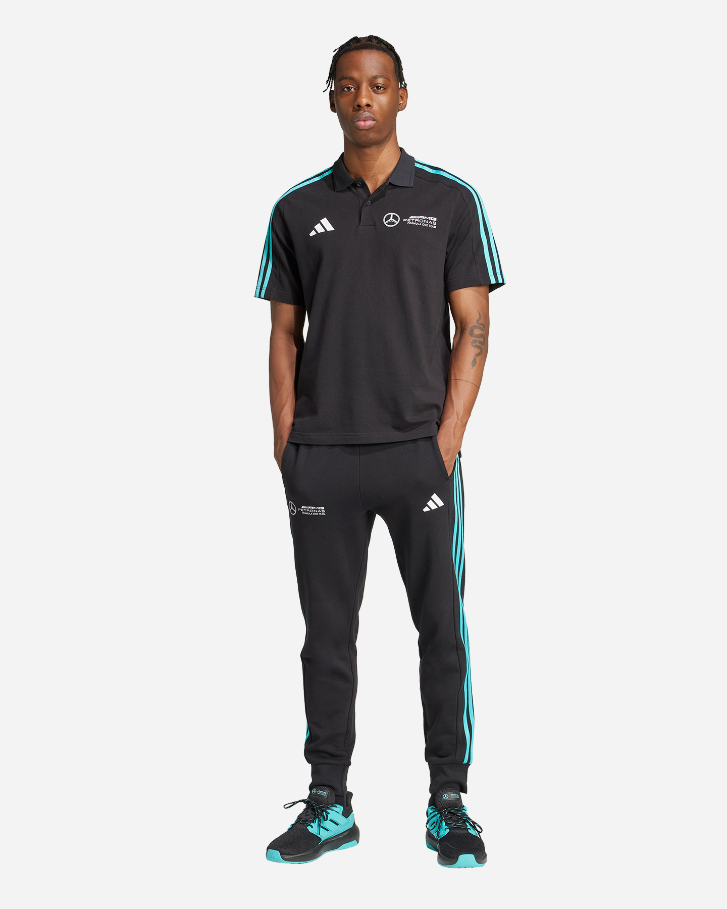 Fanwear ADIDAS MERCEDES DNA M - Nero - 5 | Cisalfa Sport