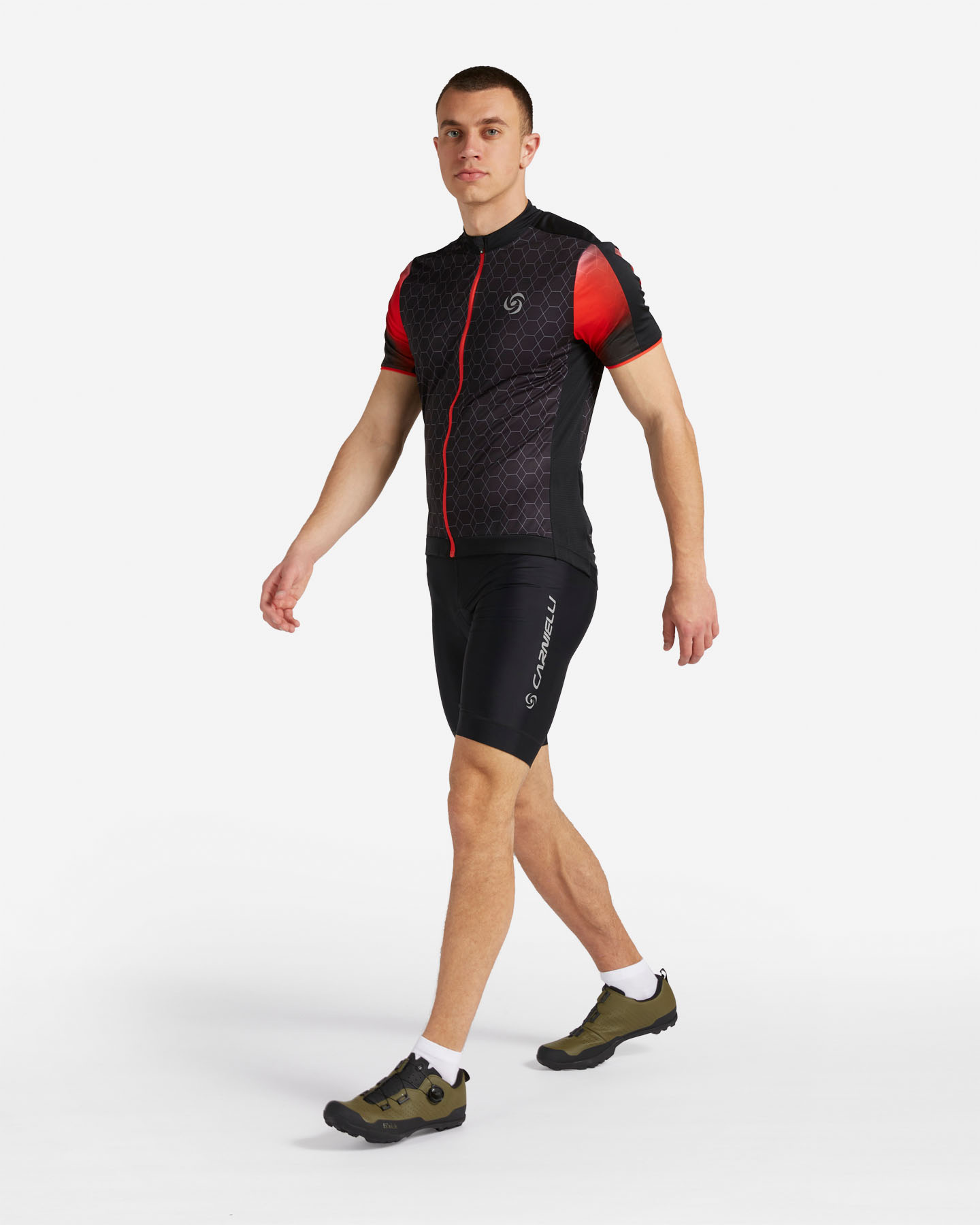 Maglia ciclismo CARNIELLI HEXAGONAL M - Nero - 3 | Cisalfa Sport
