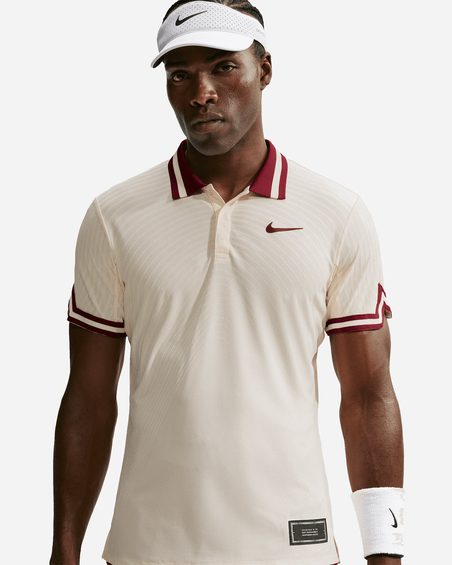 Polo tennis NIKE JANNIK AF SLAM M - Bianco - 3 | Cisalfa Sport