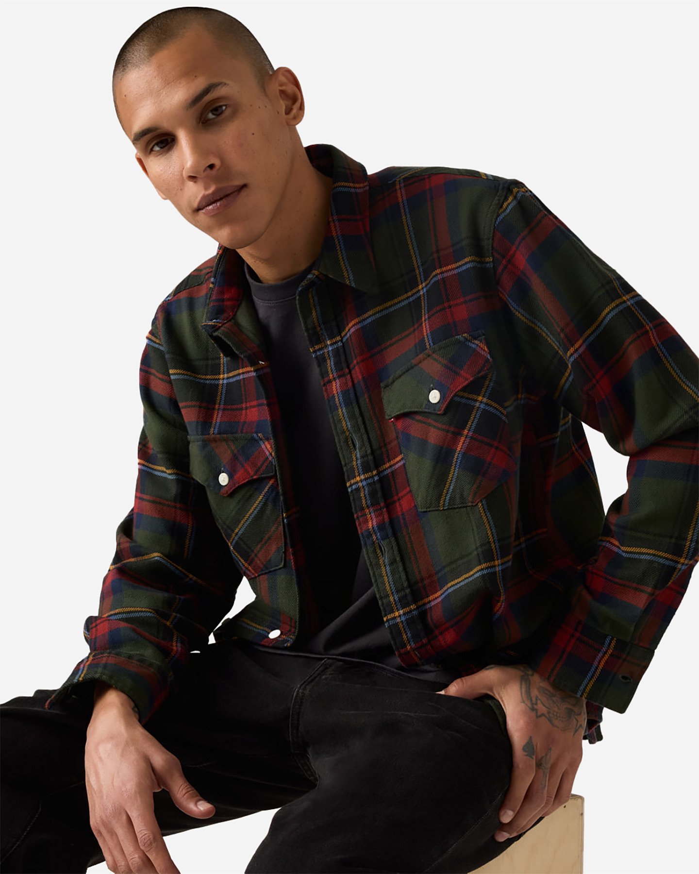 Camicia LEVI'S FLANELLA CHECK M - Color mix - 3 | Cisalfa Sport