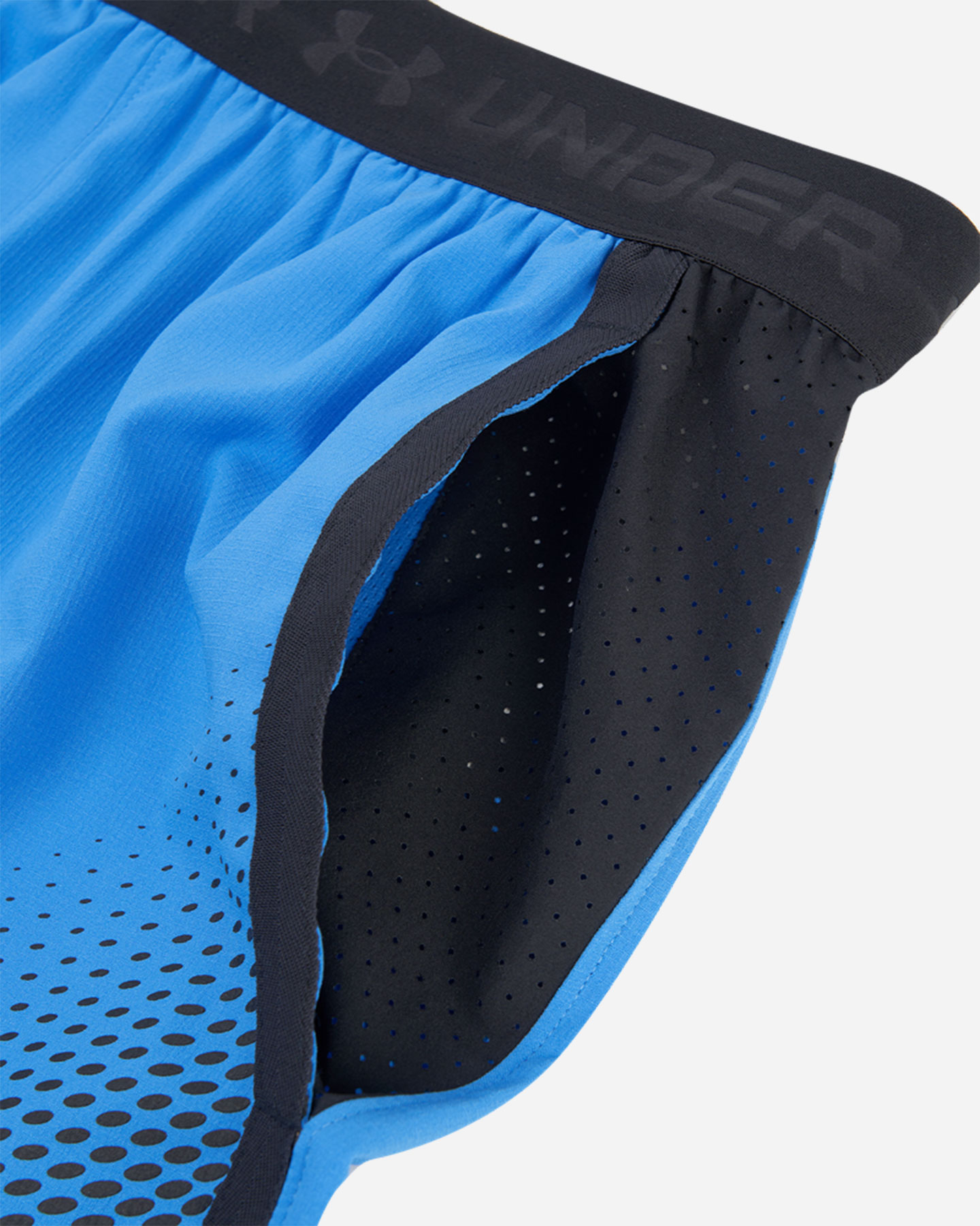 Pantalone training UNDER ARMOUR VANISH WORDMARK M - Blu - 4 | Cisalfa Sport