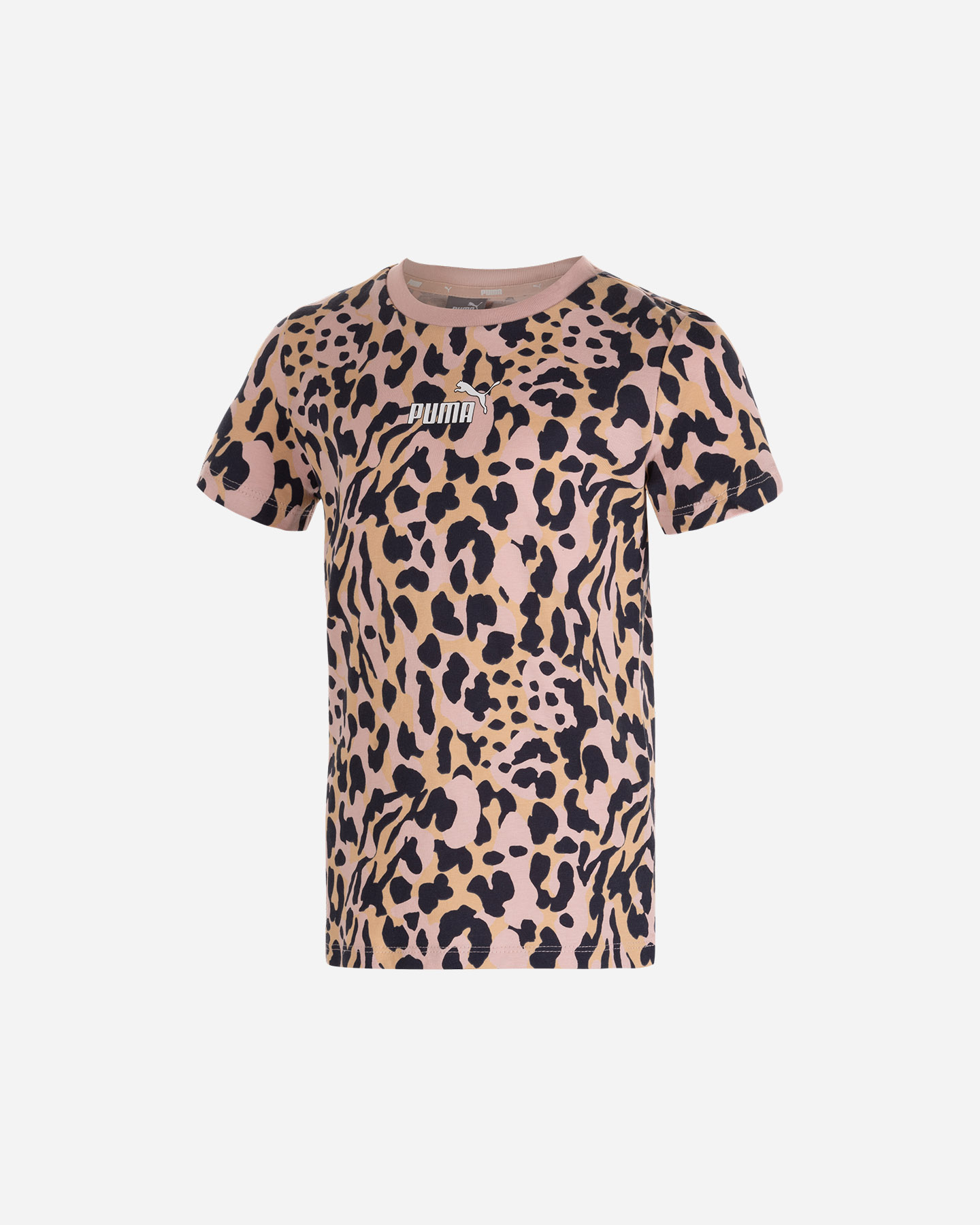 T-shirt PUMA AOP LEOPARD JR - Rosa - 0 | Cisalfa Sport