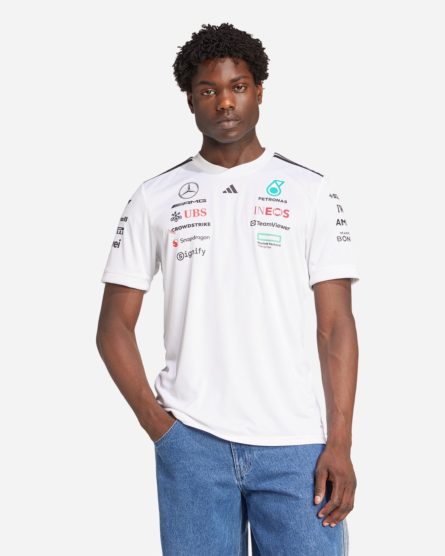 Fanwear ADIDAS MERCEDES DR M - Nero - 1 | Cisalfa Sport