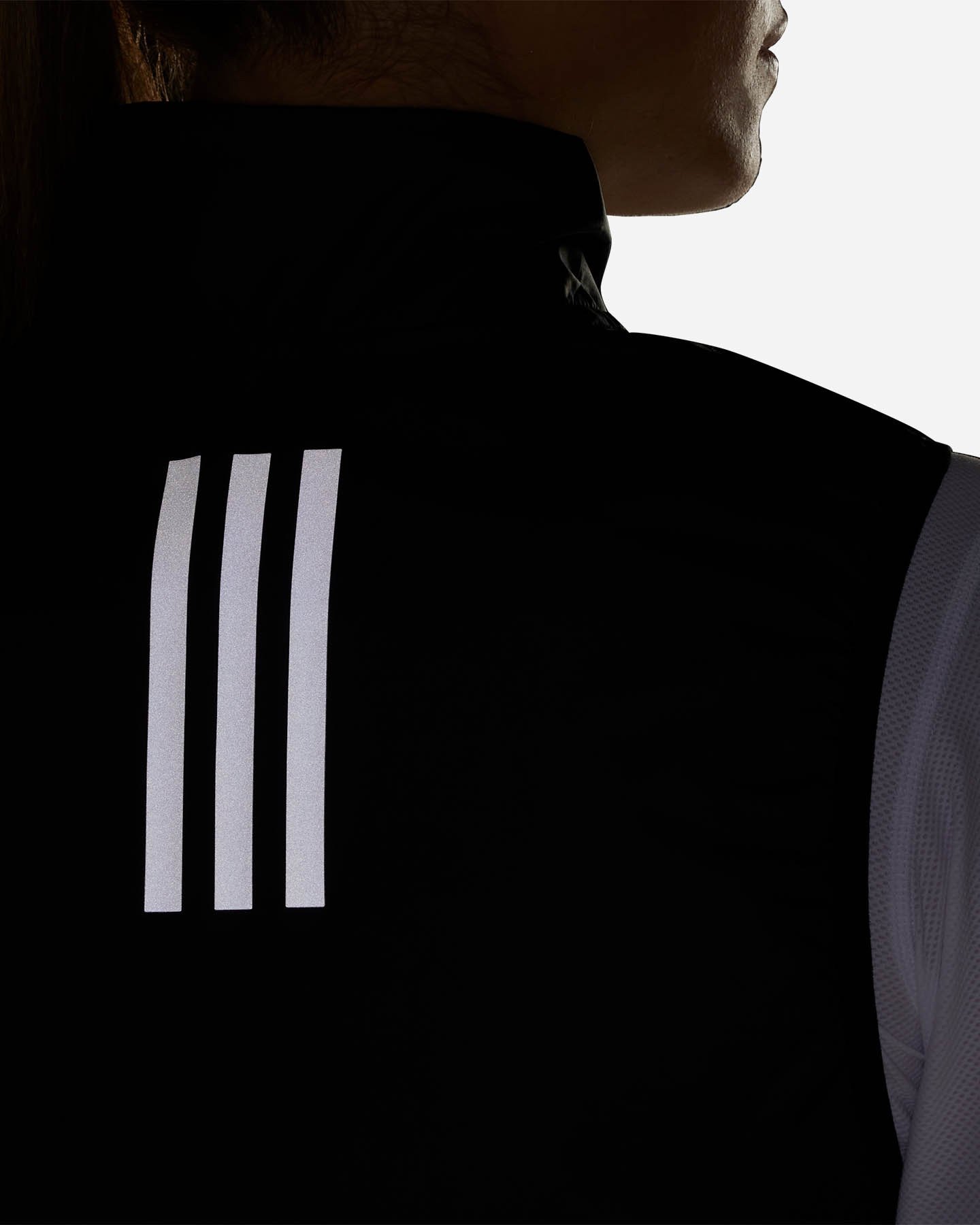 Giacca running ADIDAS VEST OTR W - Nero - 5 | Cisalfa Sport