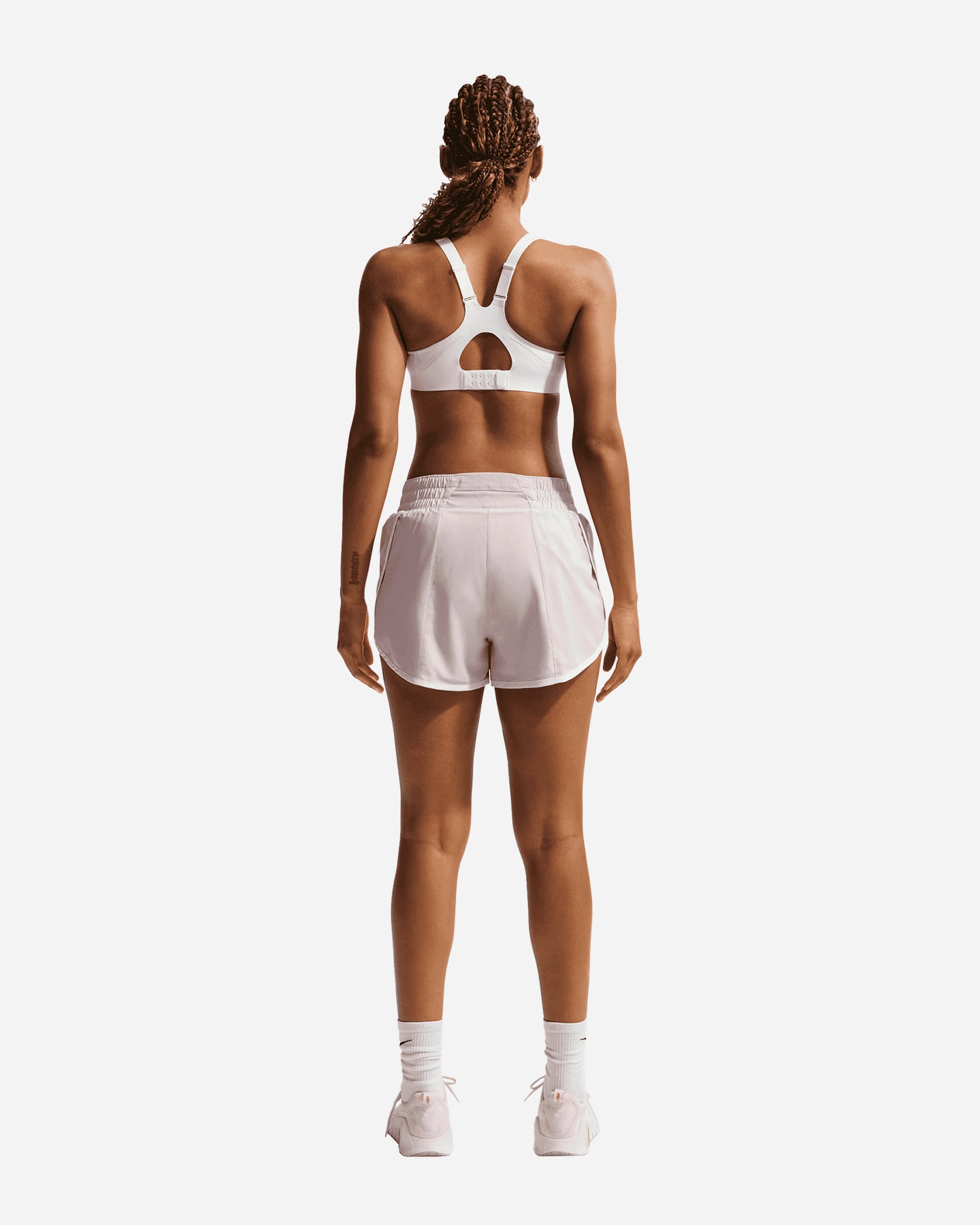 Short training NIKE ONE SWOOSH W - Rosa - 2 | Cisalfa Sport