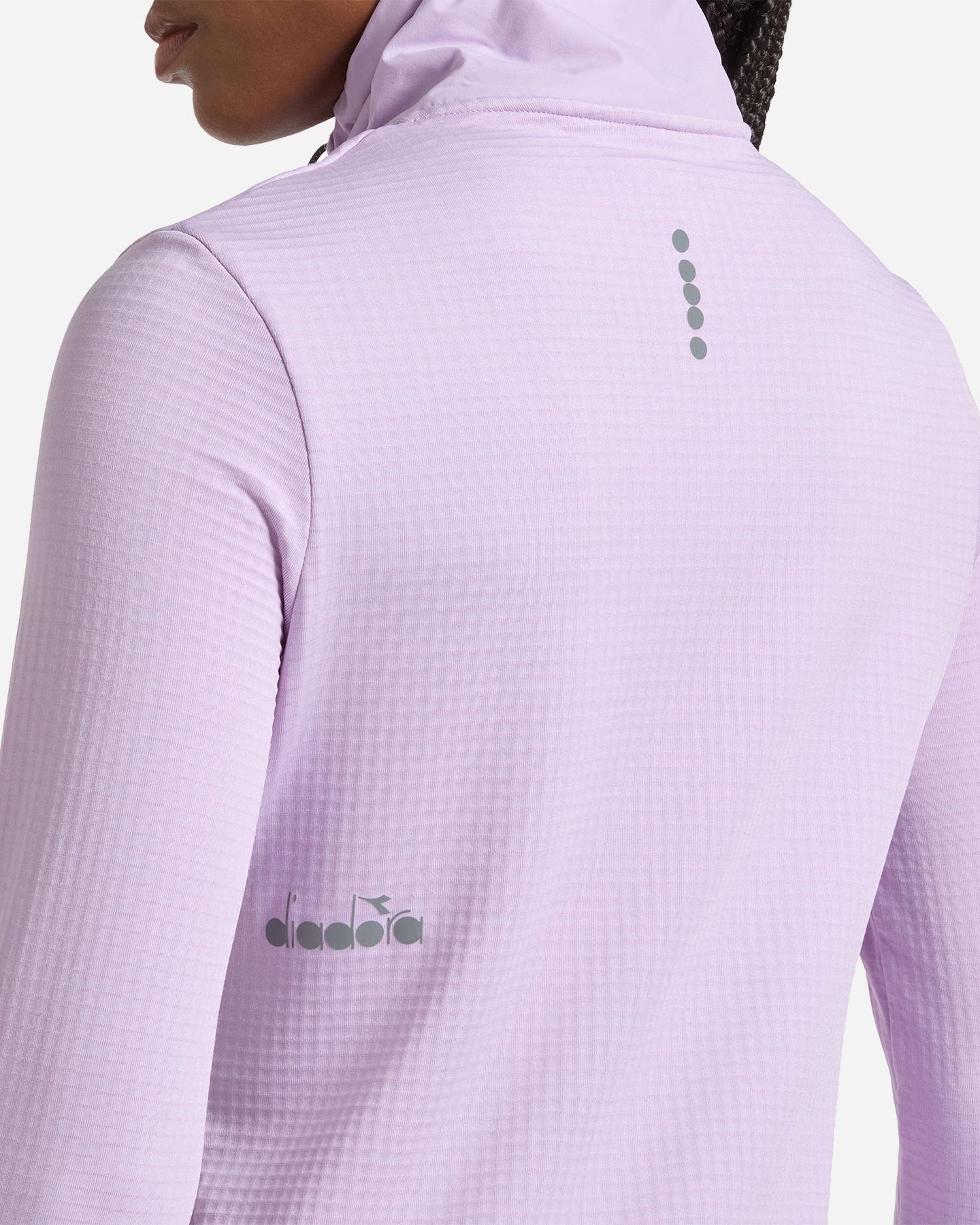 Giacca running DIADORA FIBRAZERO W - Viola - 5 | Cisalfa Sport