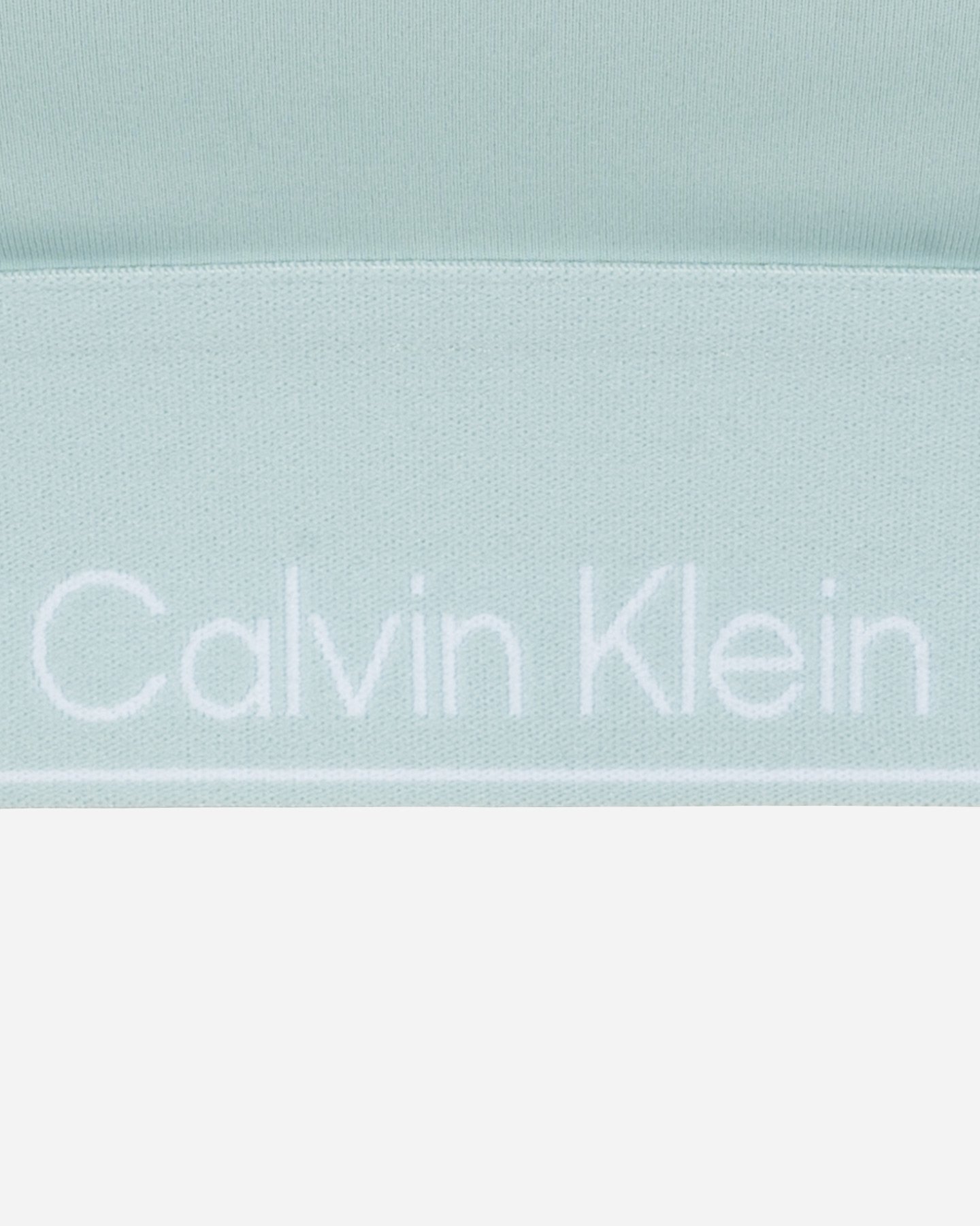 Reggiseno sportivo CALVIN KLEIN SPORT ELASTIC LOGO W - Azzurro - 2 | Cisalfa Sport