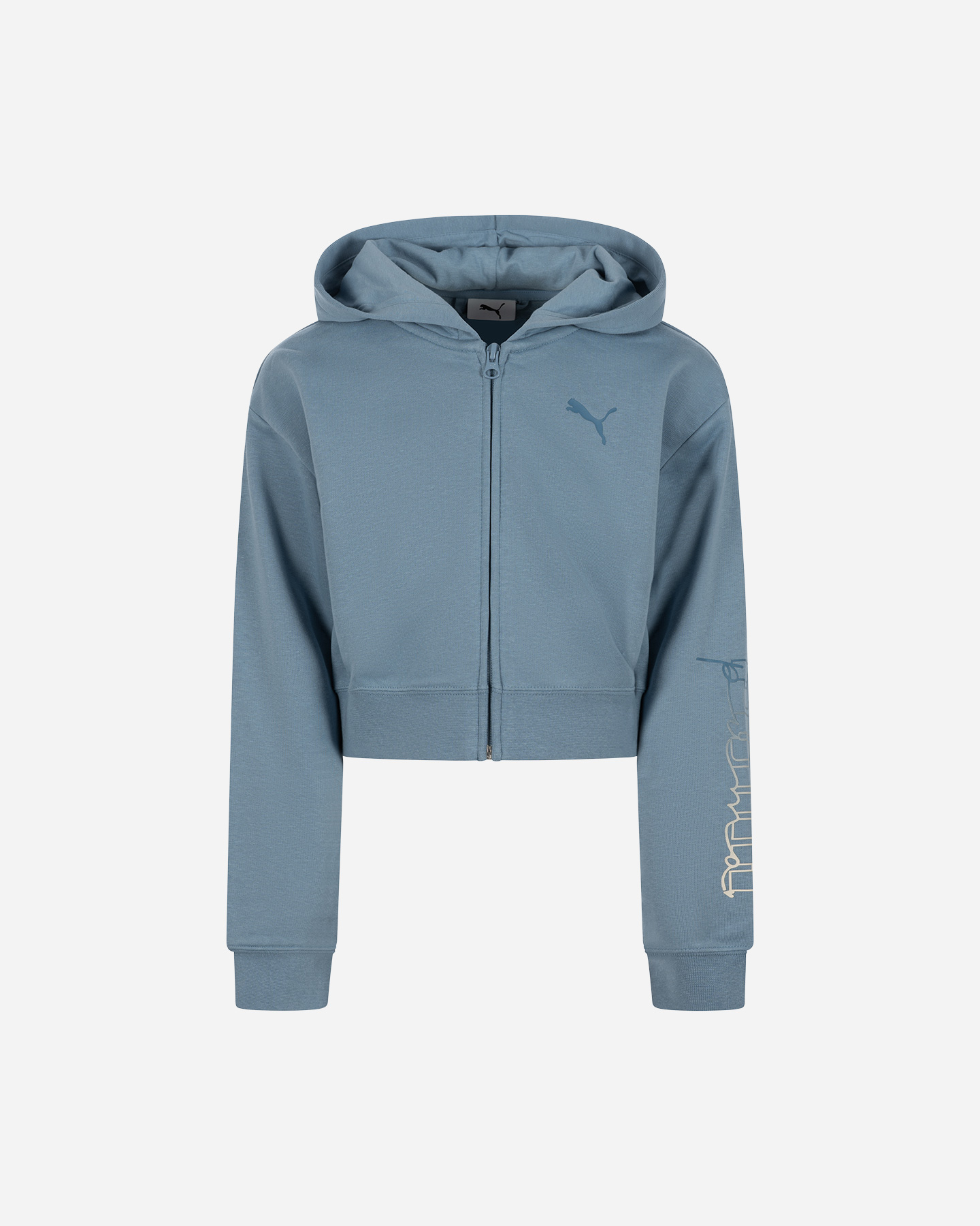 Felpa PUMA CLASSIC JR - Blu - 0 | Cisalfa Sport