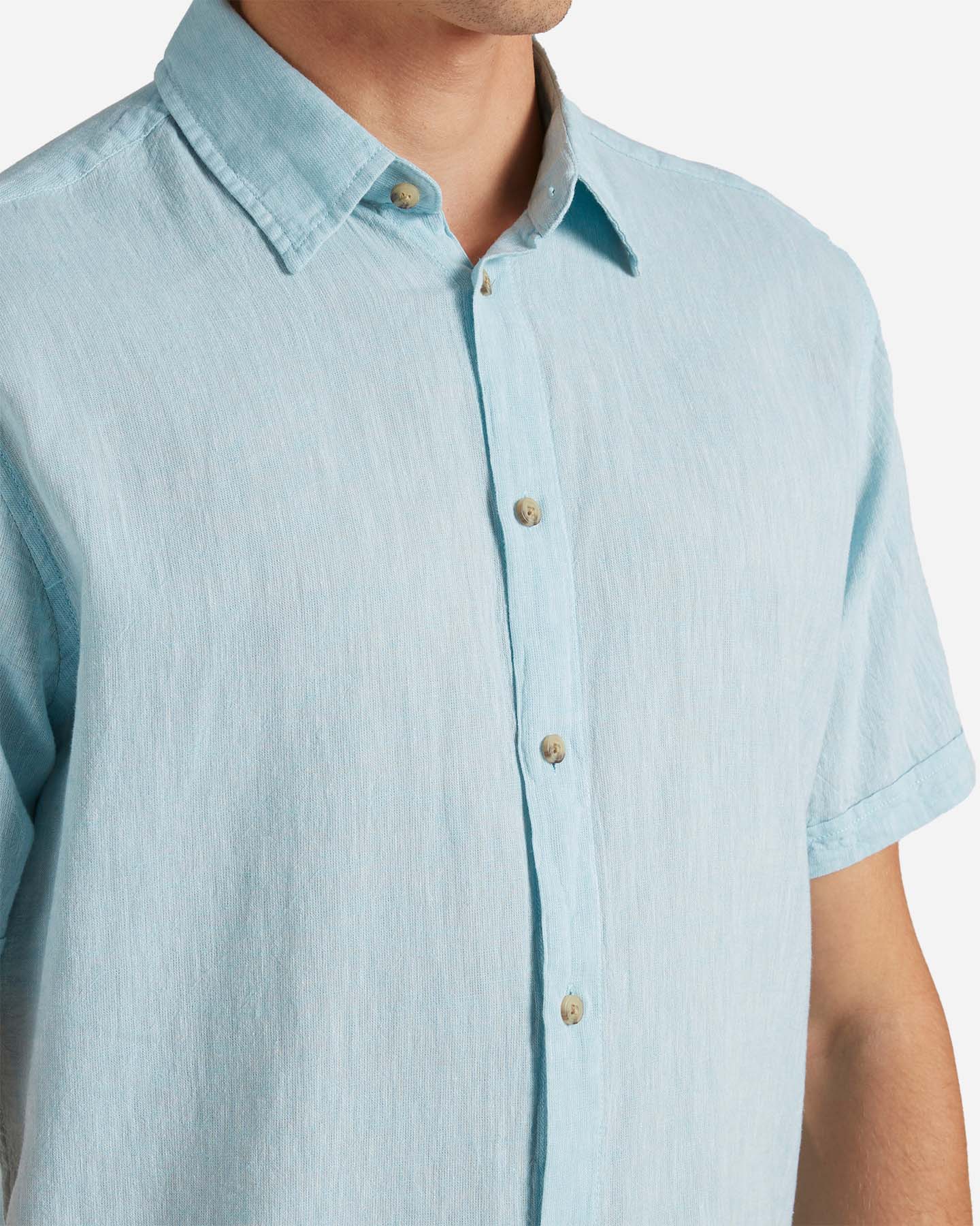 Camicia DACK'S LINEN COLLECTION M - Azzurro - 4 | Cisalfa Sport