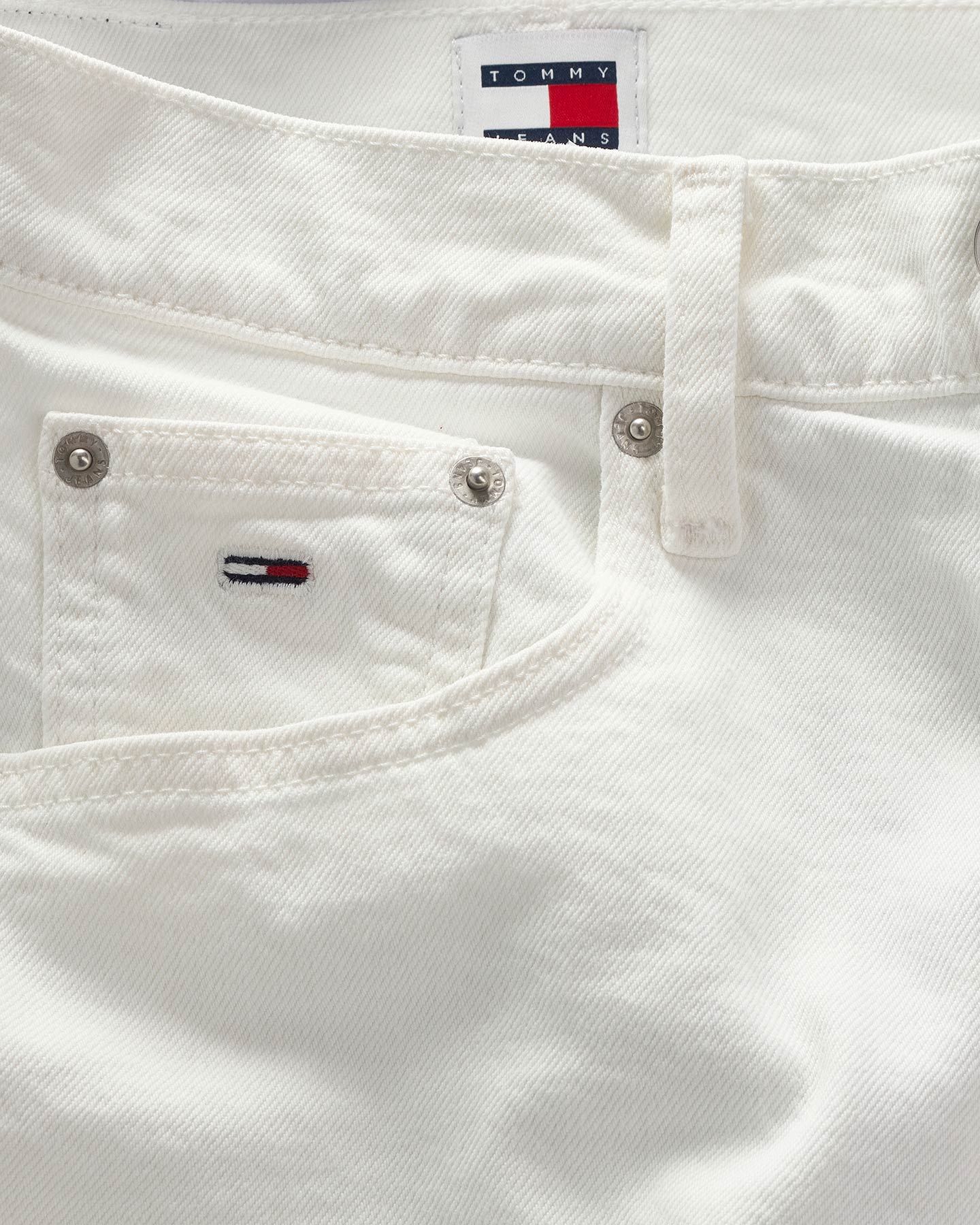 Jeans TOMMY HILFIGER MOM FIT W - Bianco - 2 | Cisalfa Sport