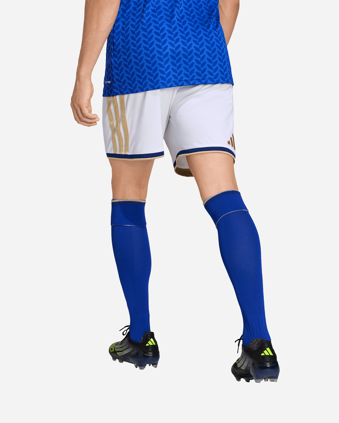 Pantaloncini calcio ufficiali ADIDAS ITALIA FIGC HOME M - Bianco - 2 | Cisalfa Sport