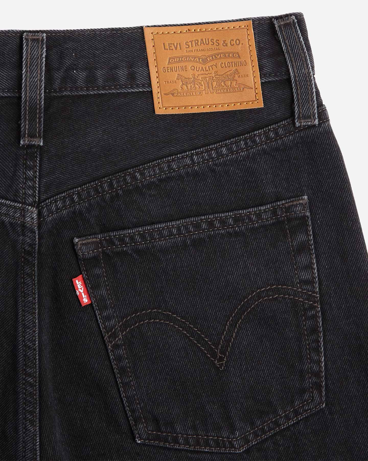 Jeans LEVI'S RIBCAGE L32 WIDE LEG W - Nero - 2 | Cisalfa Sport