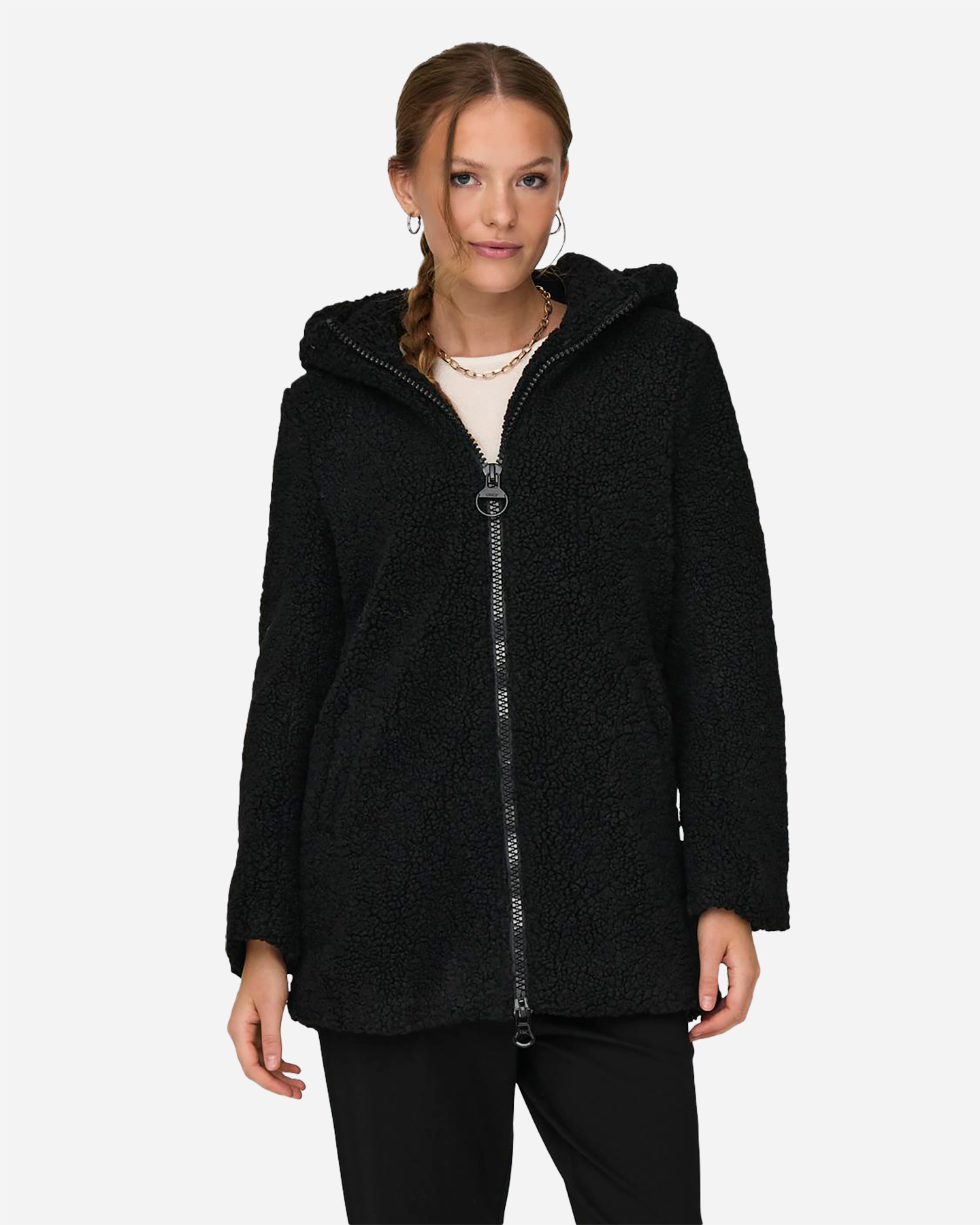 Giacca ONLY MY TERRY W - Nero - 2 | Cisalfa Sport