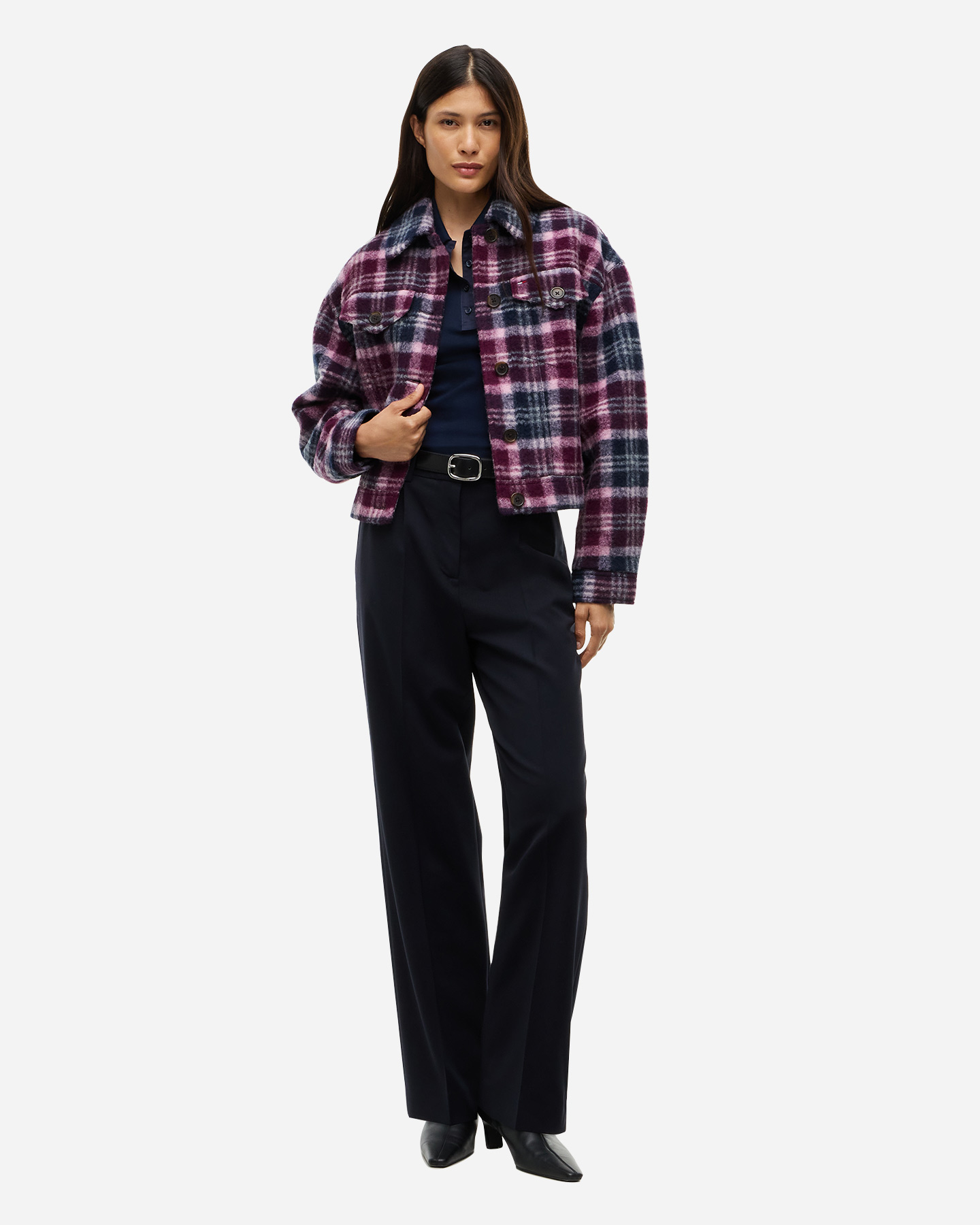 Giubbotto TOMMY HILFIGER CHECK W - Rosso - 3 | Cisalfa Sport