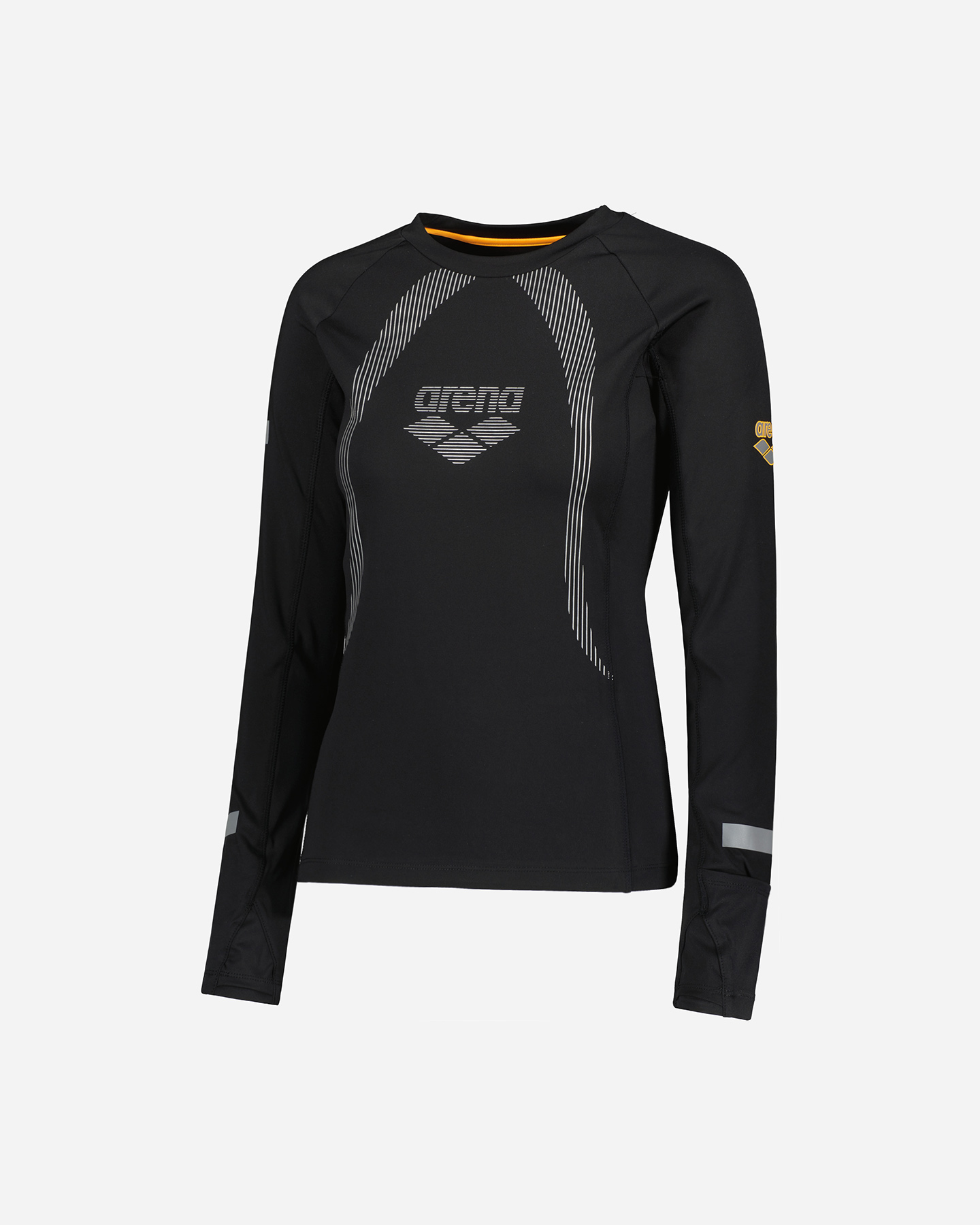 Maglia running ARENA DARK SHINE W - Nero - 5 | Cisalfa Sport