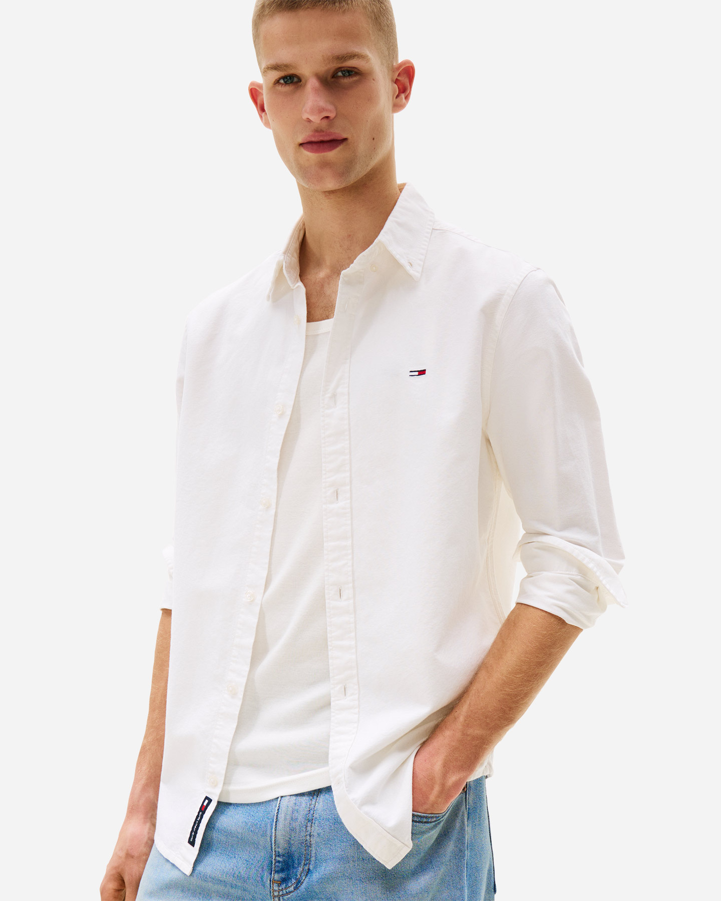 Camicia TOMMY HILFIGER CLASSIC M - Bianco - 3 | Cisalfa Sport