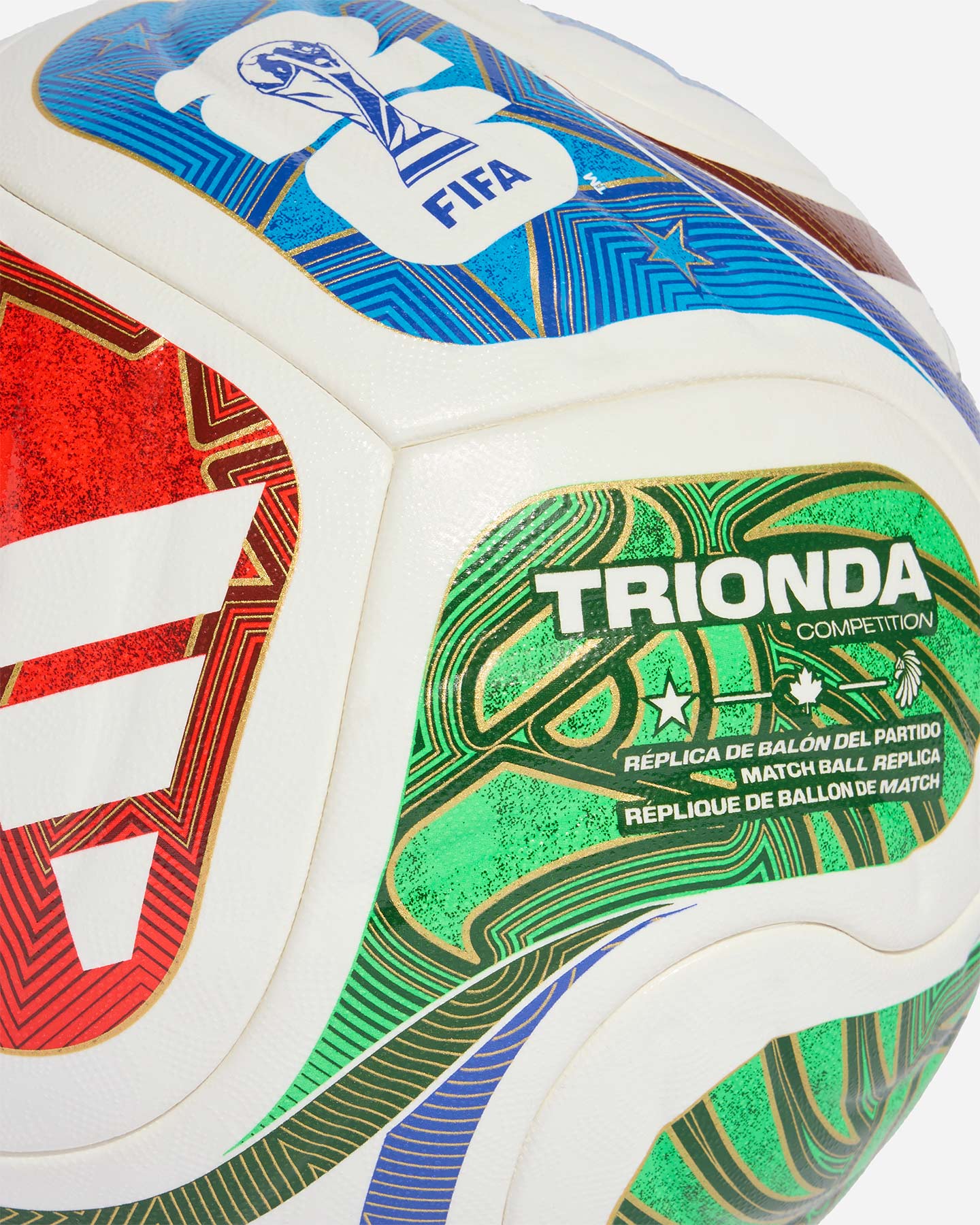 Pallone calcio misura 5 ADIDAS FIFA WORLD CUP 26 TRIONDA COMPETITION - Color mix - 3 | Cisalfa Sport