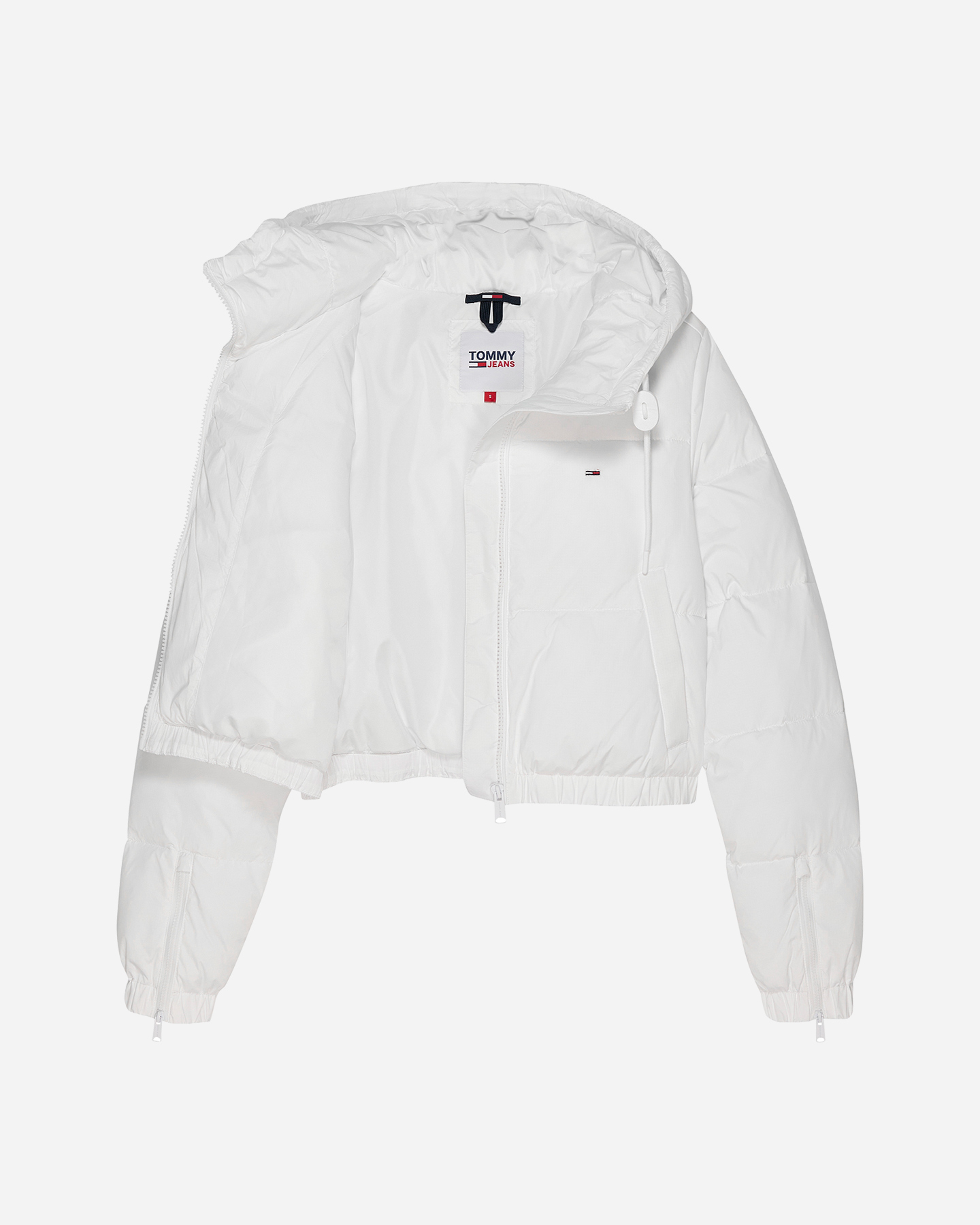 Giubbotto TOMMY HILFIGER CROP FLAG W - Bianco - 2 | Cisalfa Sport