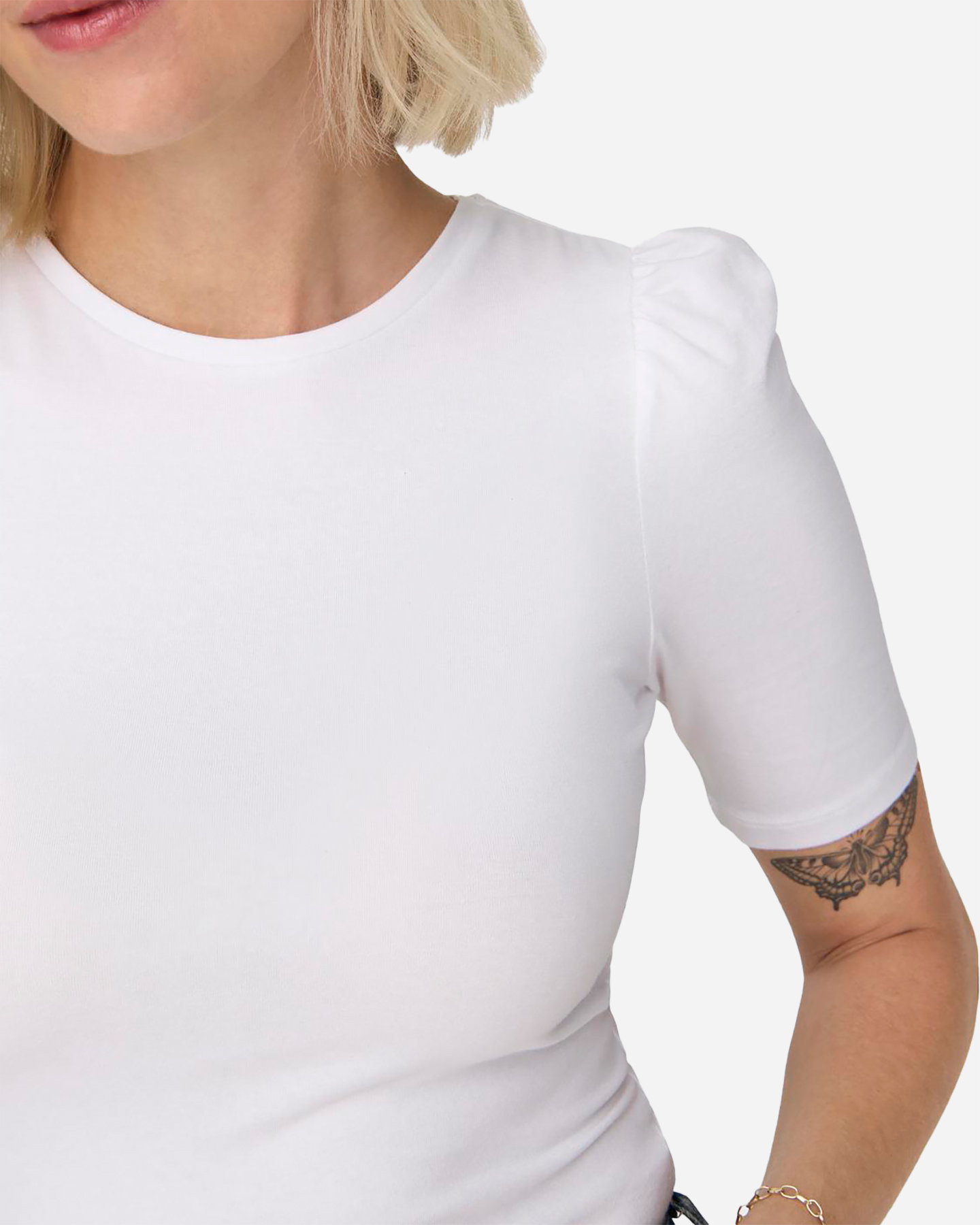 T-shirt ONLY LIVE W - Bianco - 3 | Cisalfa Sport