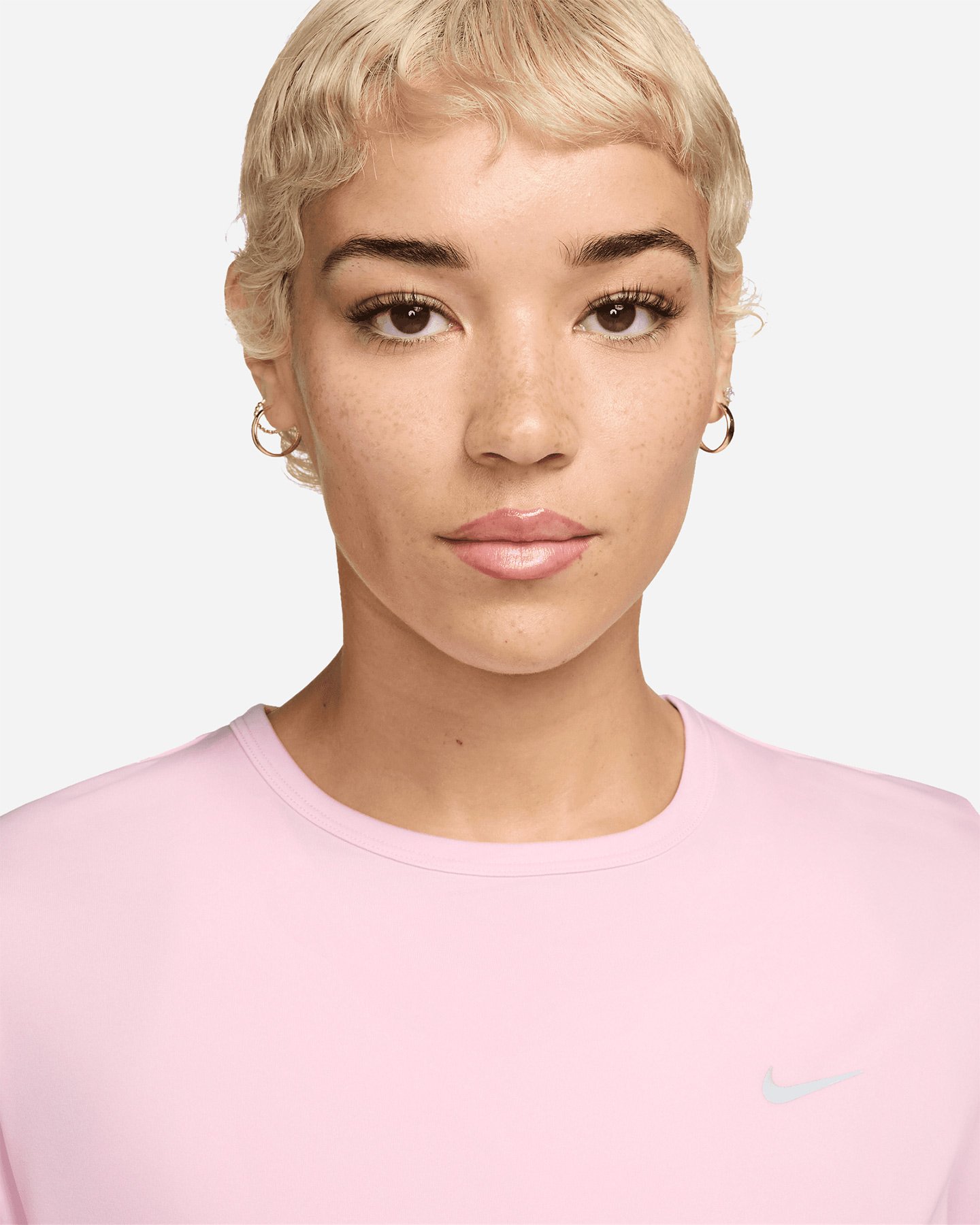 T-shirt running NIKE TEMPO W - Rosa - 2 | Cisalfa Sport