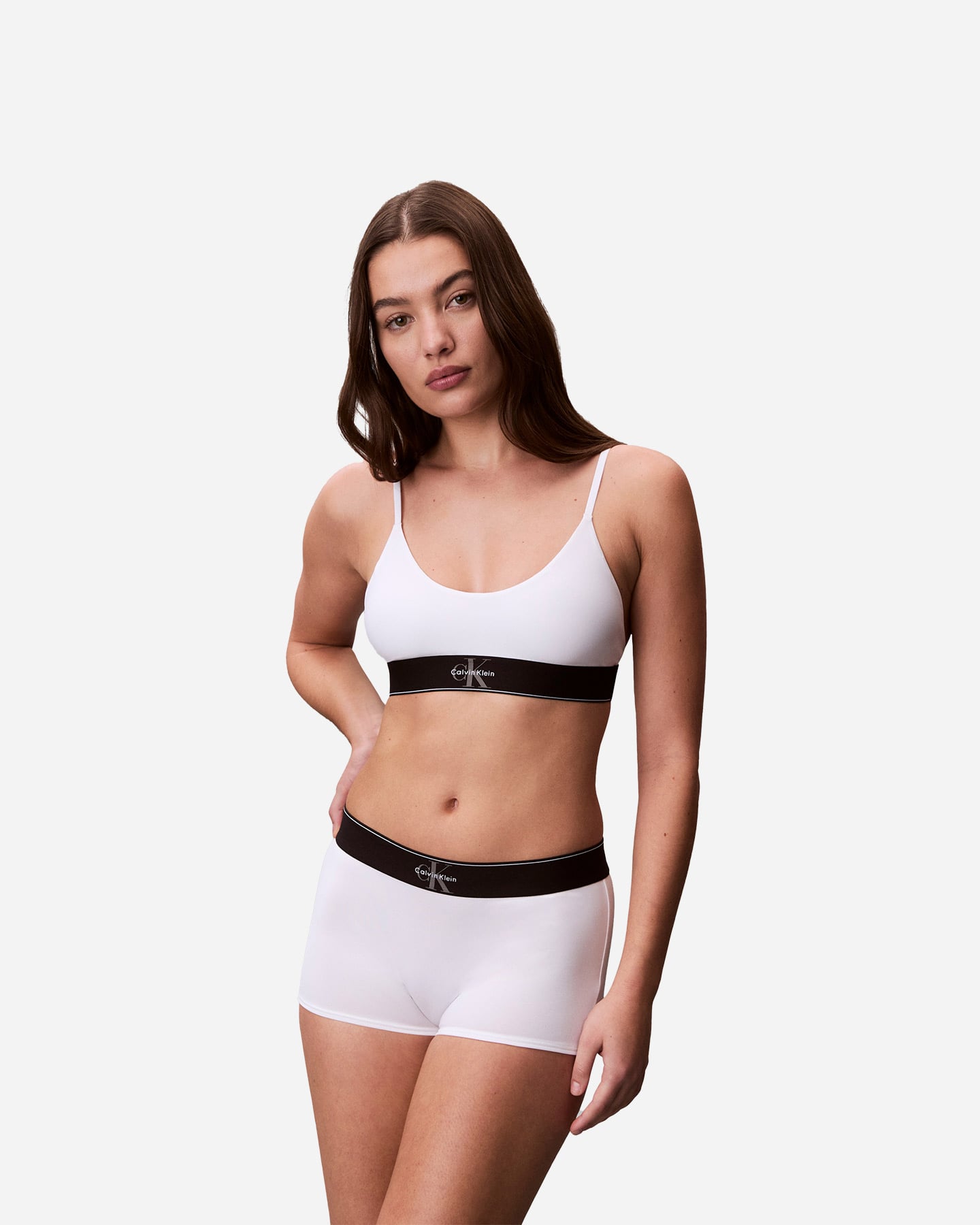 Reggiseno CALVIN KLEIN UNDERWEAR GRAPHIC MONOGRAM W - Bianco - 3 | Cisalfa Sport