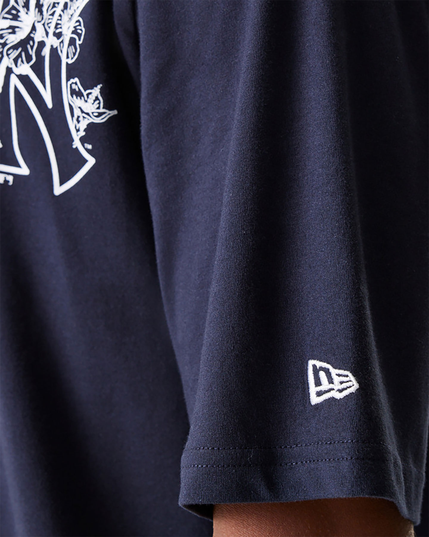 T-shirt NEW ERA MLB FLORAL NEW YORK YANKEES M - Blu Navy - 4 | Cisalfa Sport