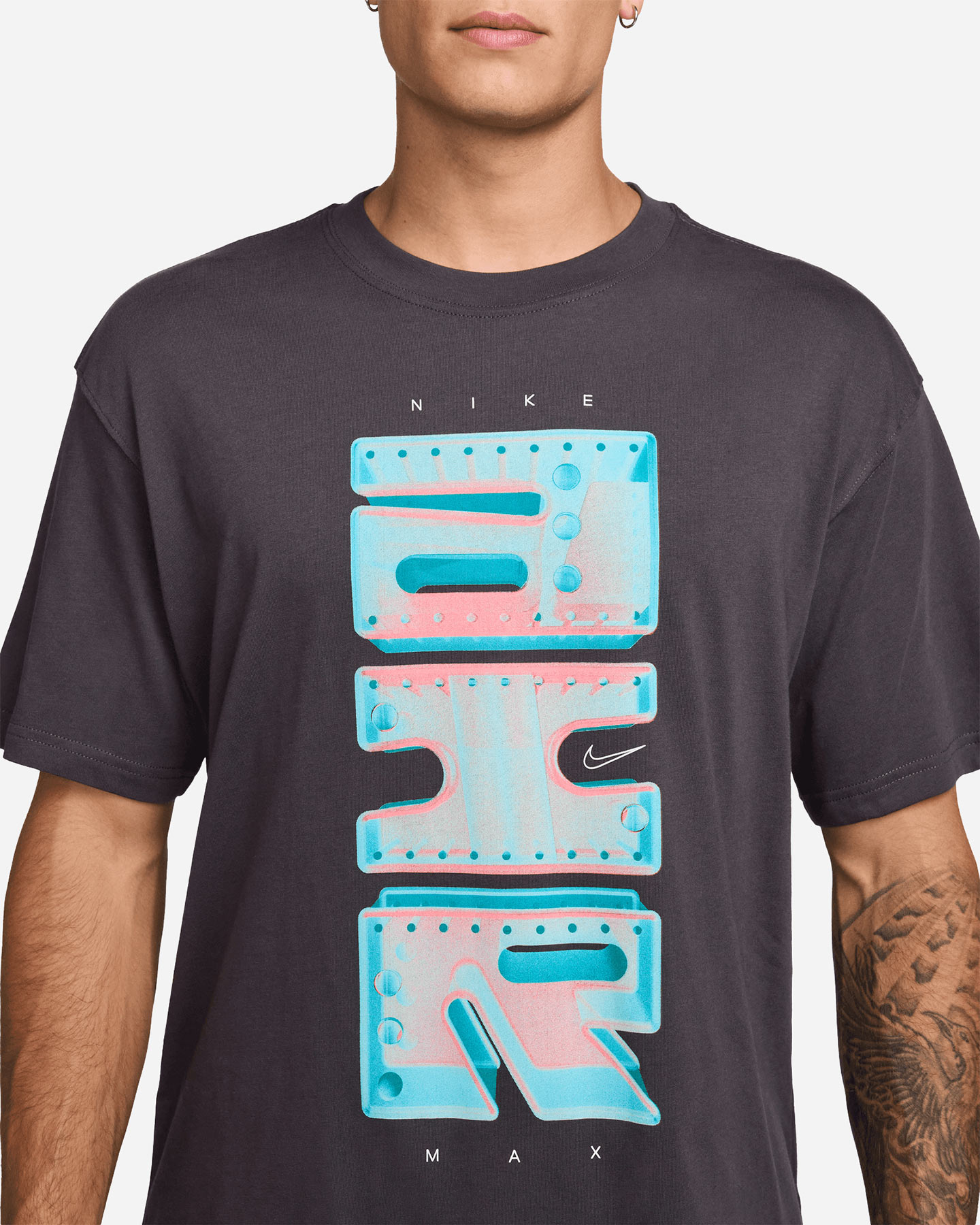 T-shirt NIKE AIR DAY PLUS M - Nero - 2 | Cisalfa Sport