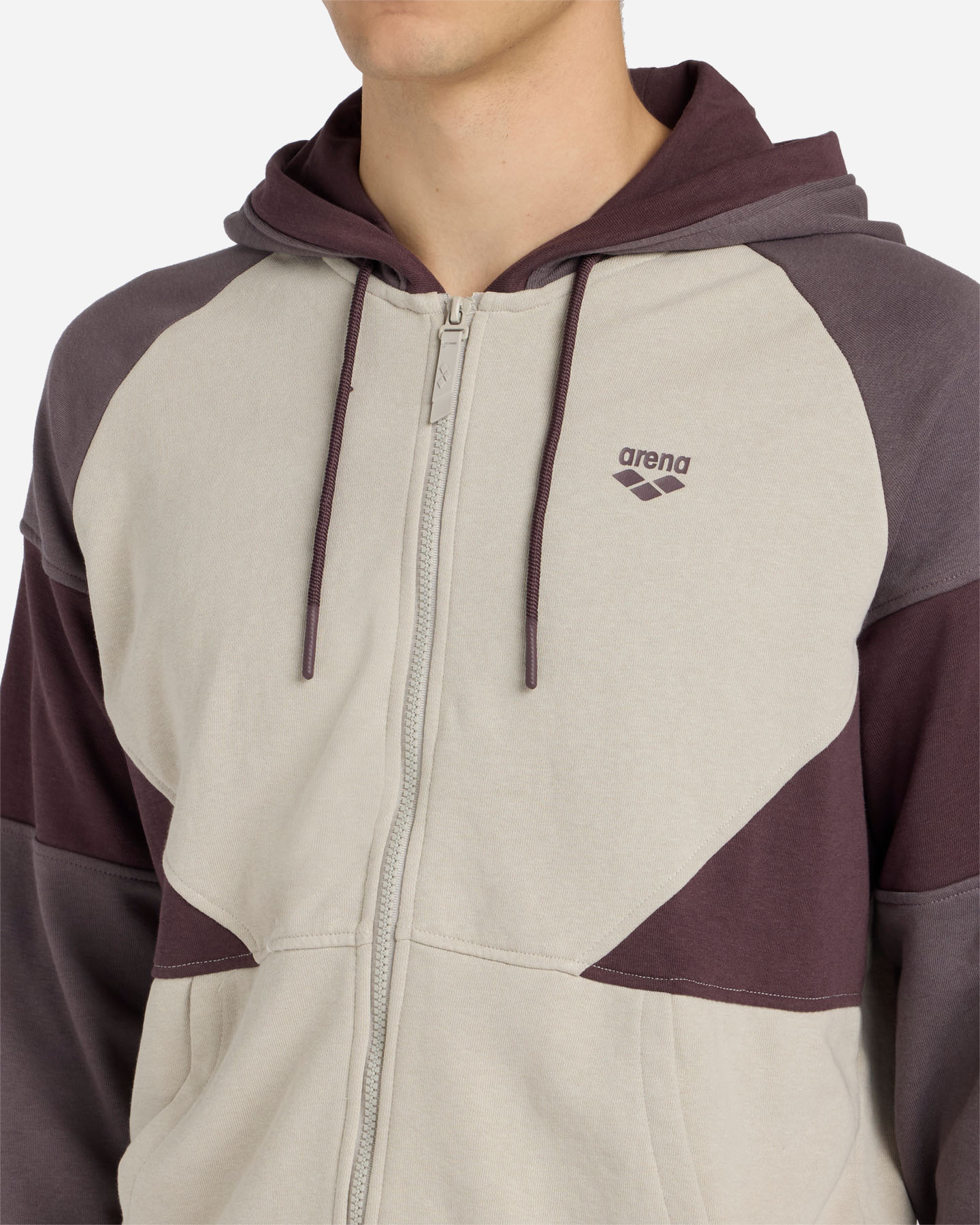 Felpa ARENA ATHLETIC PROGRESS M - Grigio - 5 | Cisalfa Sport