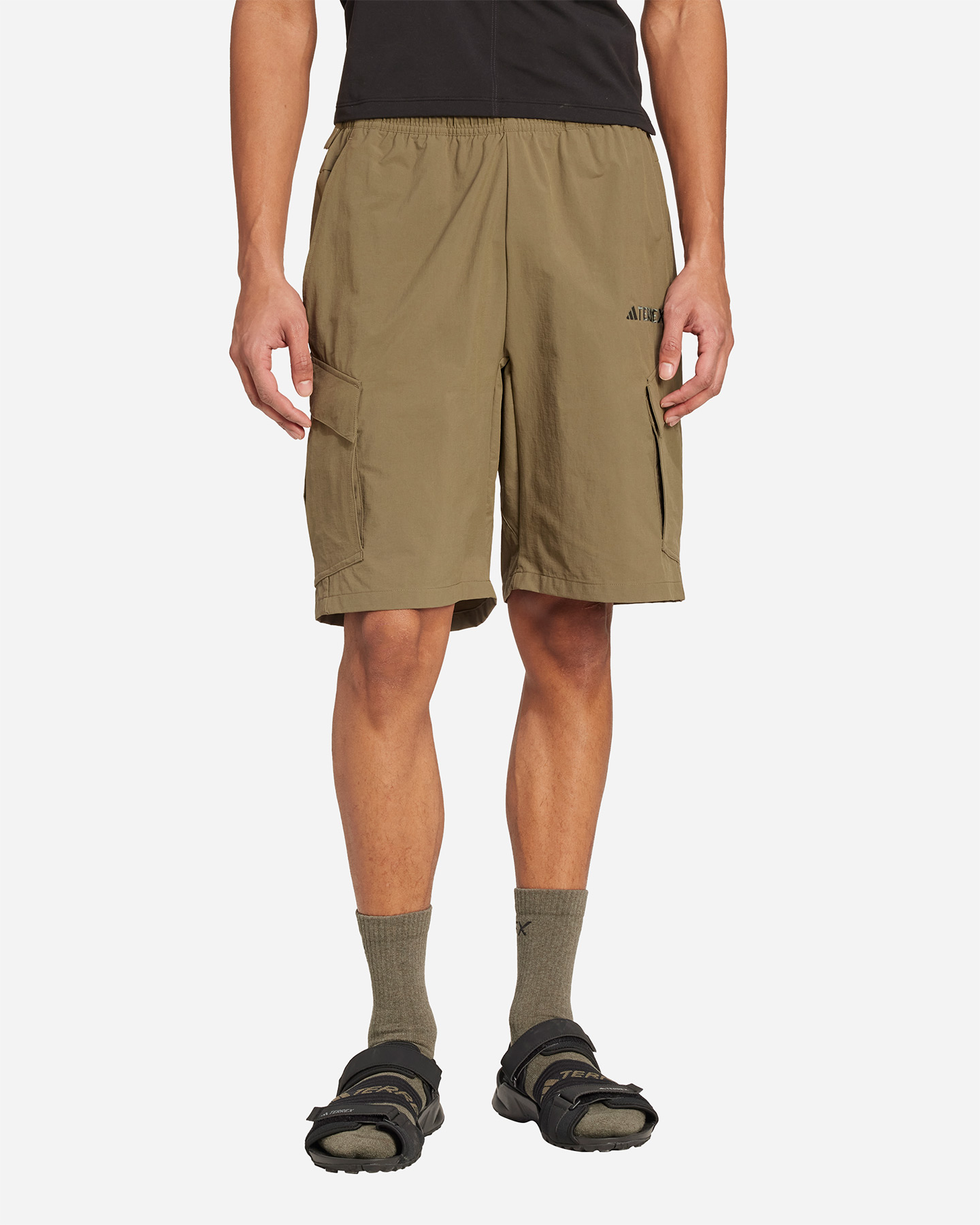 Pantaloncini ADIDAS CARGO M - Verde - 2 | Cisalfa Sport