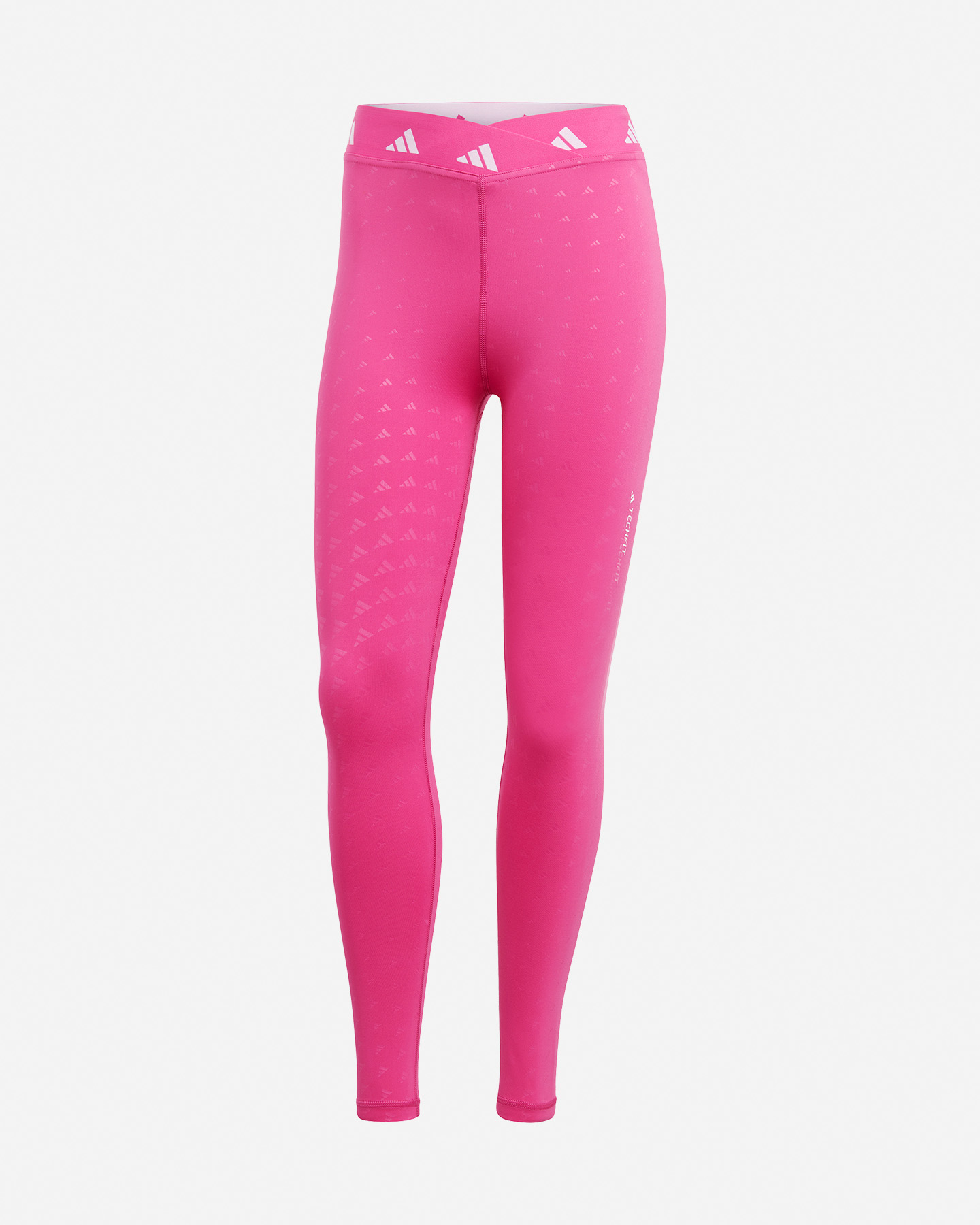 Leggings ADIDAS 3STRIPES LOGO ALL OVER W - Fucsia - 0 | Cisalfa Sport