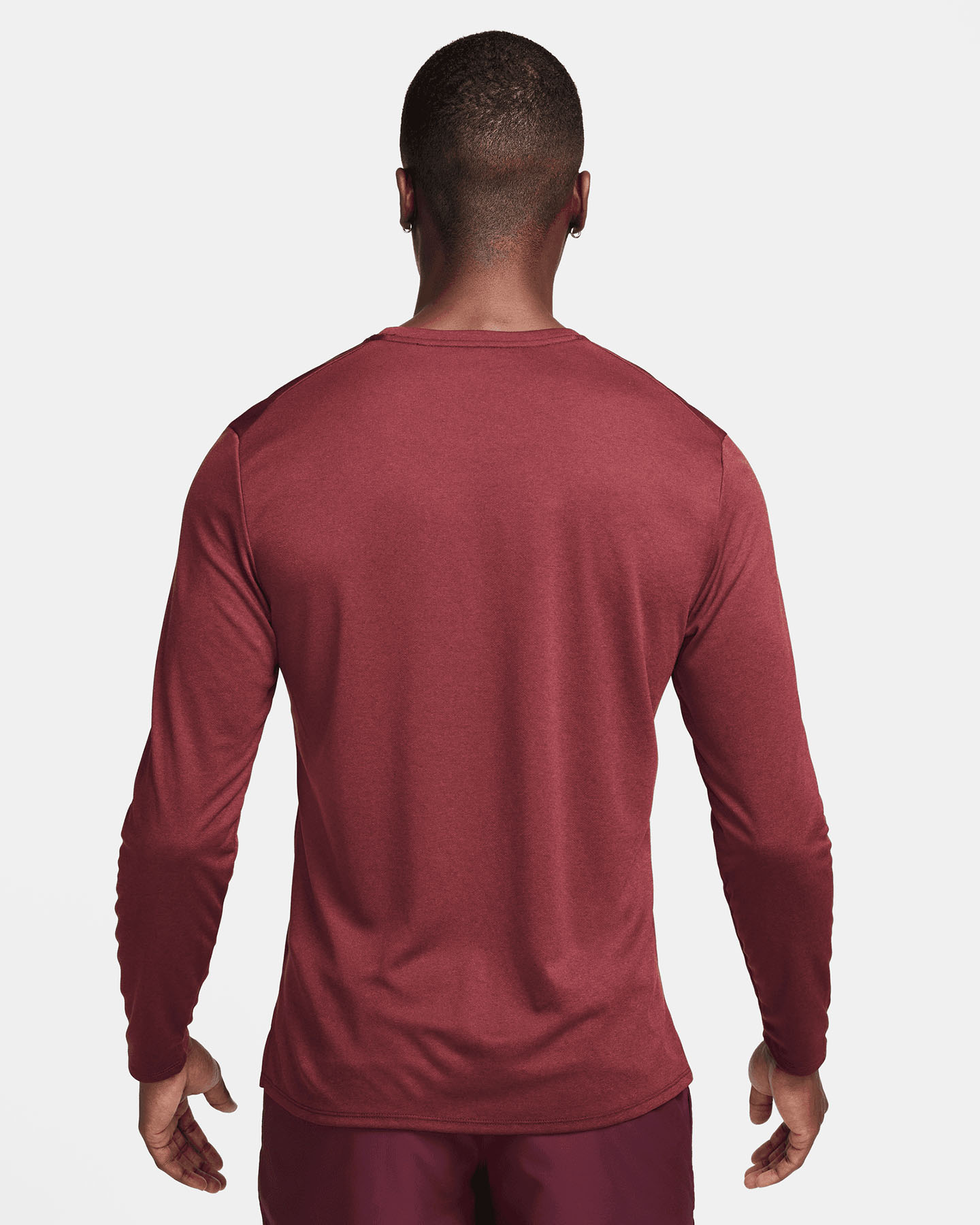 Maglia running NIKE MILER M - Rosso - 1 | Cisalfa Sport