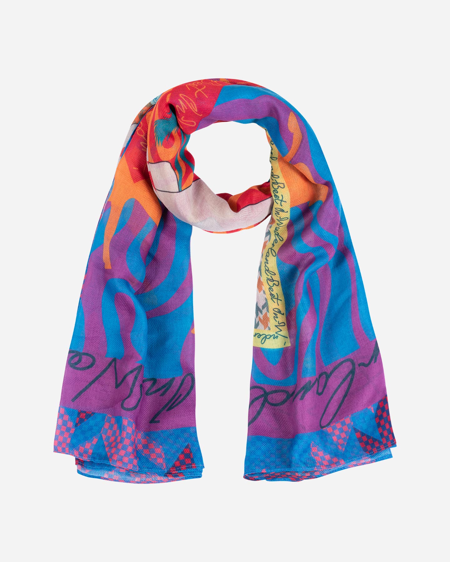 Pashmina BEST COMPANY BEST IN WONDERLAND W - Color mix - 0 | Cisalfa Sport