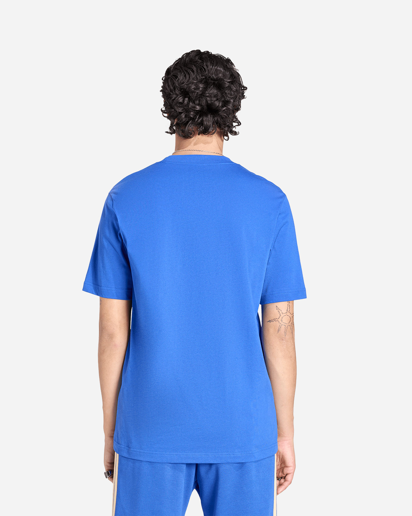 Abbigliamento calcio ufficiale ADIDAS ITALIA FIGC DNA M - Blu - 2 | Cisalfa Sport